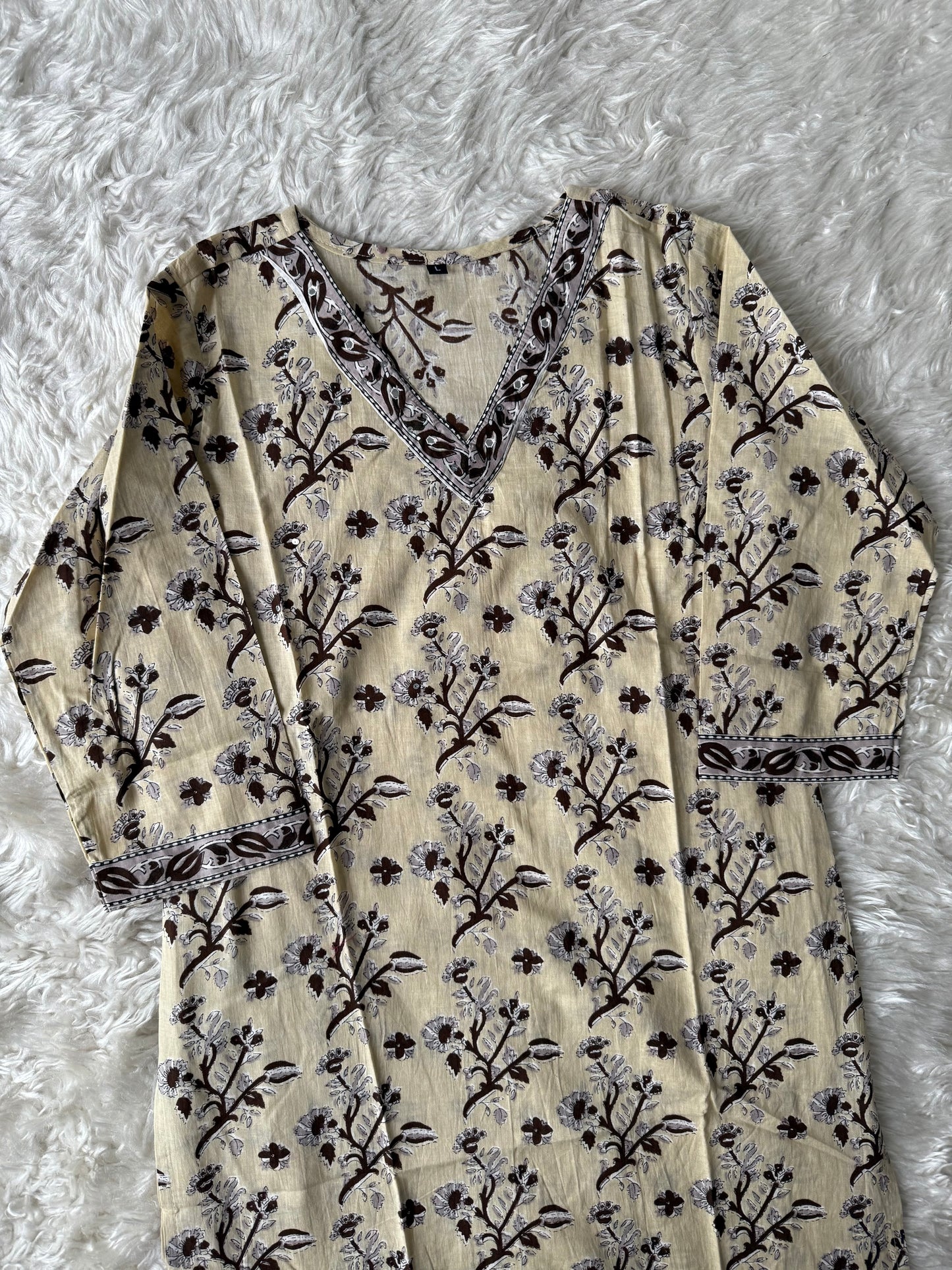 Pure Cotton Kurti