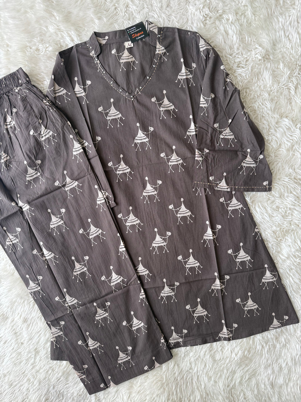 Pure Cotton Co-ord Set
