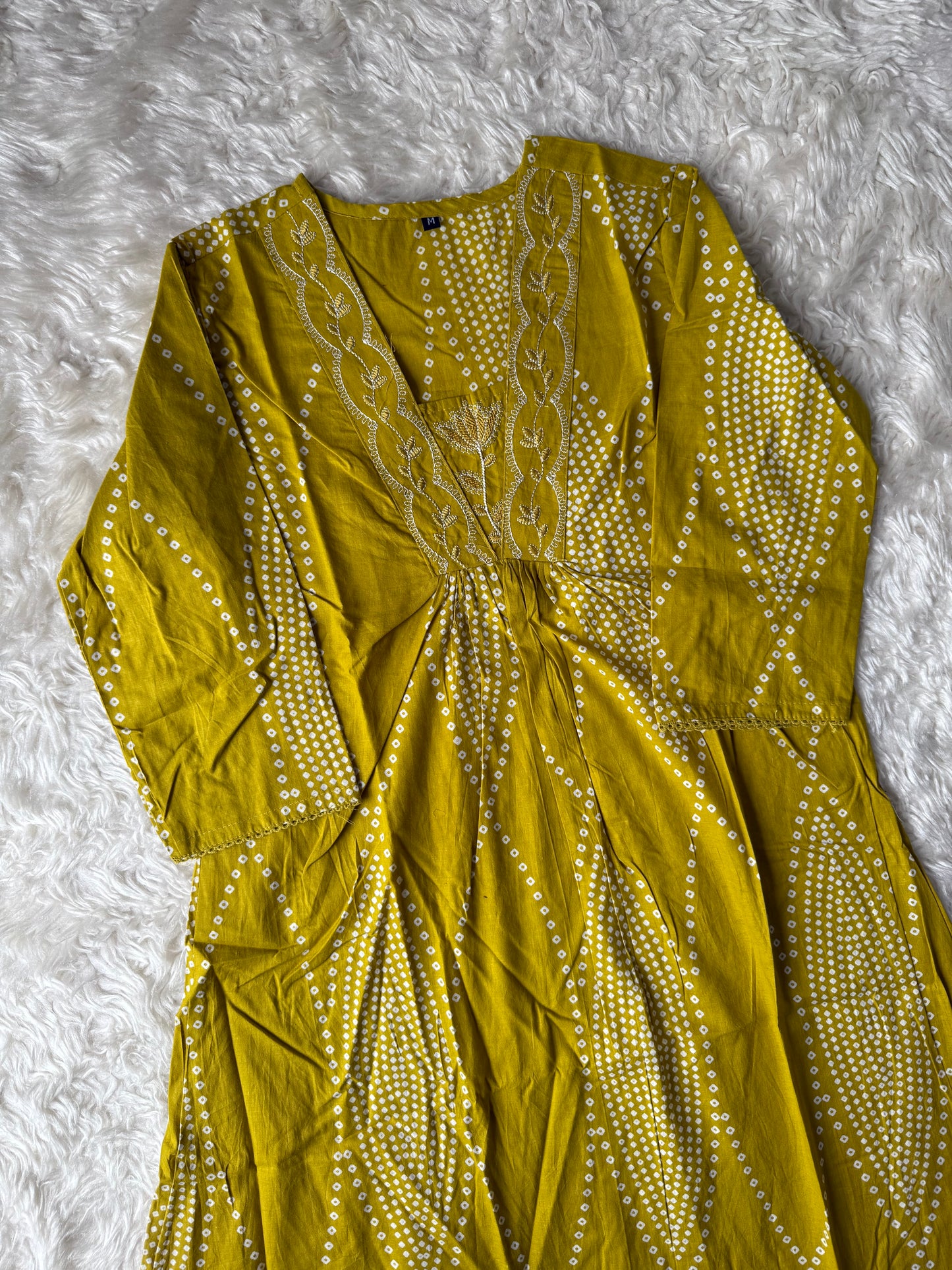 Cotton FLARE Kurti Pant Set