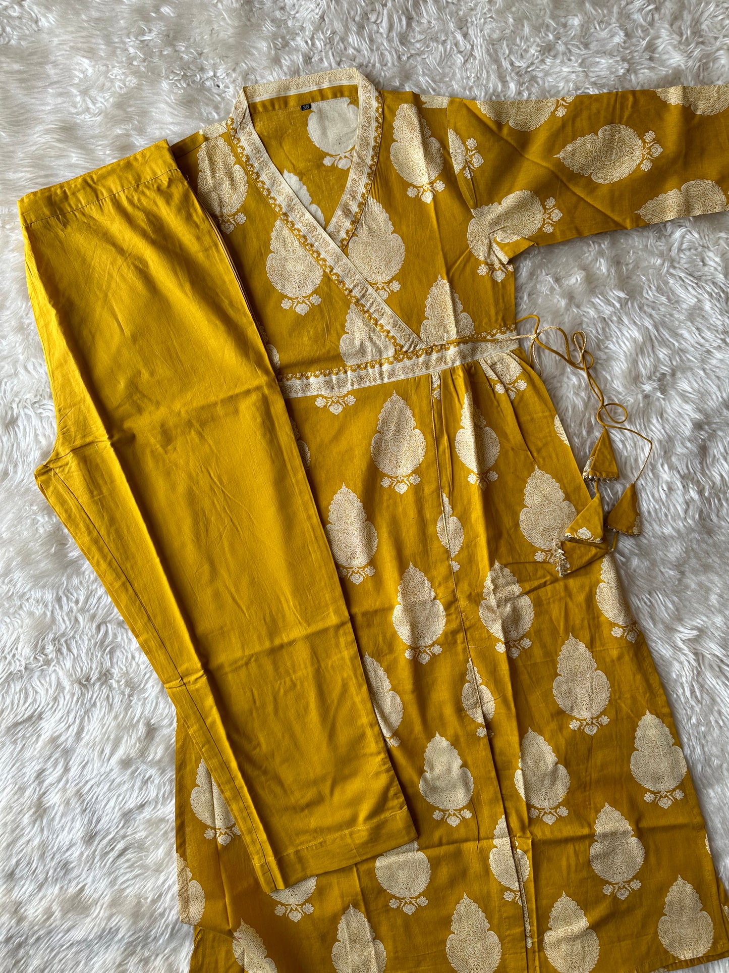 Pure Mul Cotton Kurti Pant Set