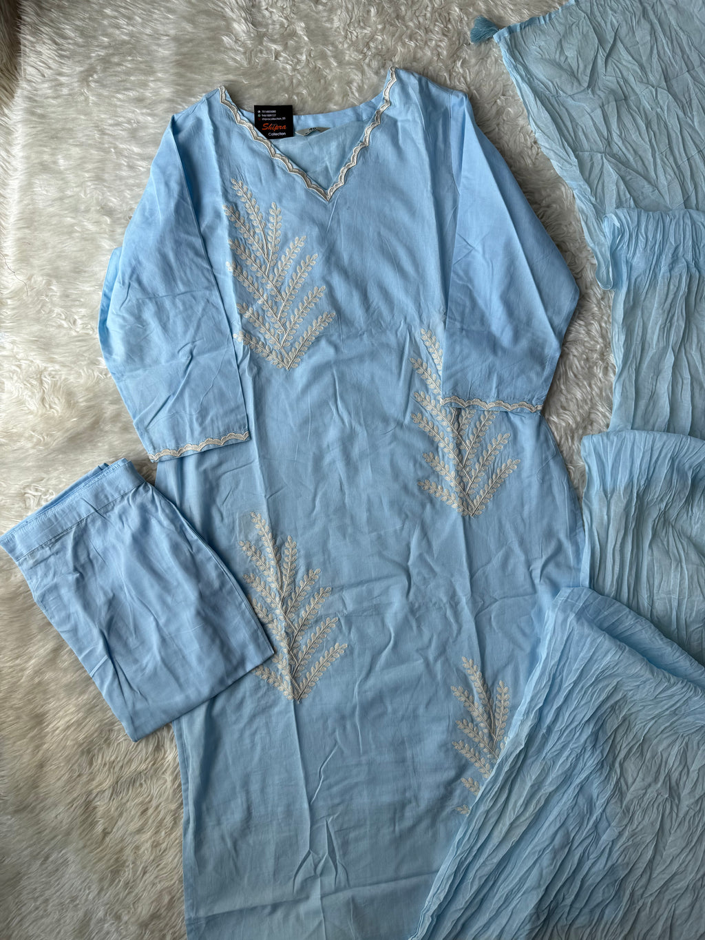 Premium Cotton Thread Work Collection