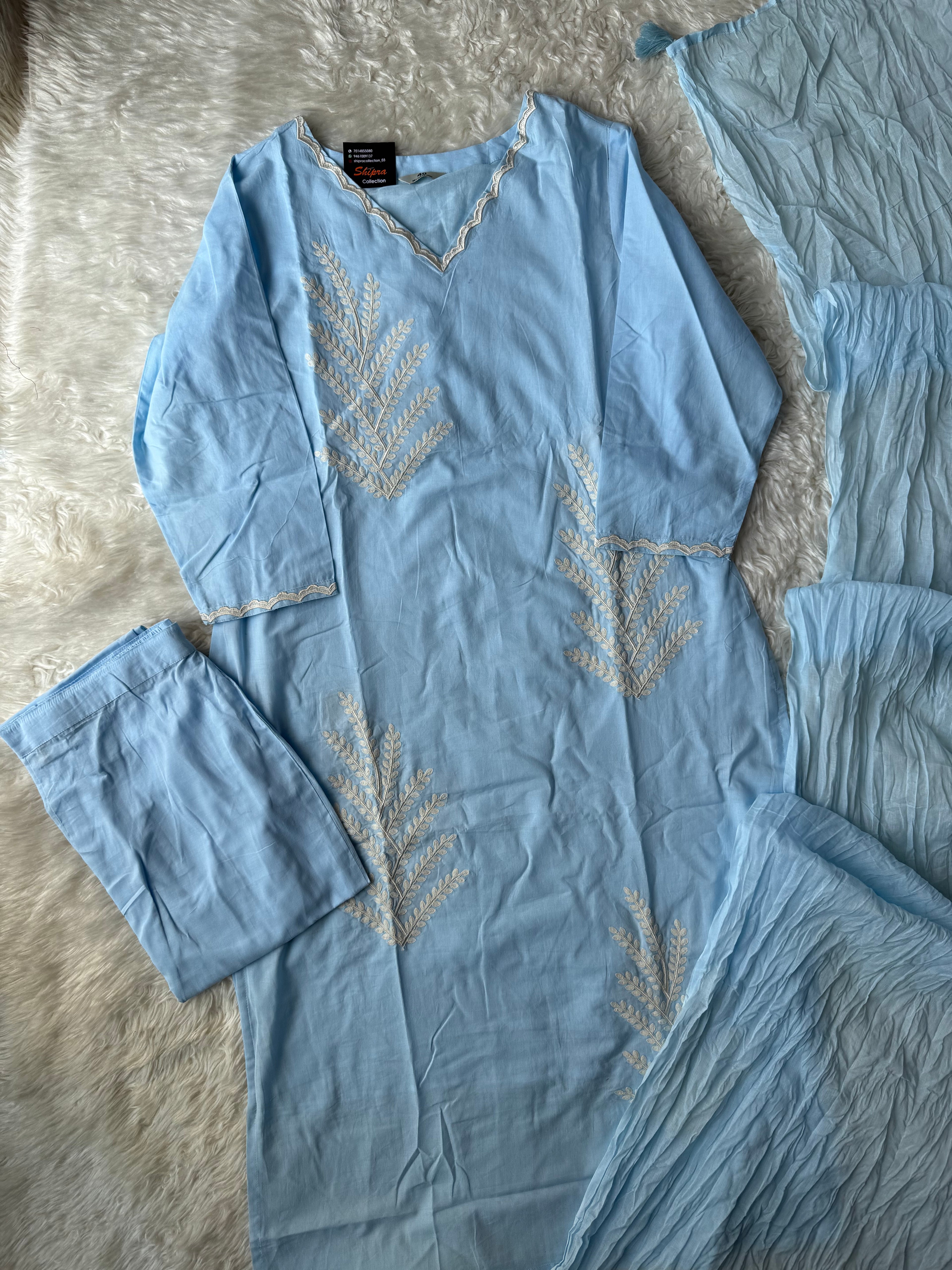 Premium Cotton Thread Work Collection