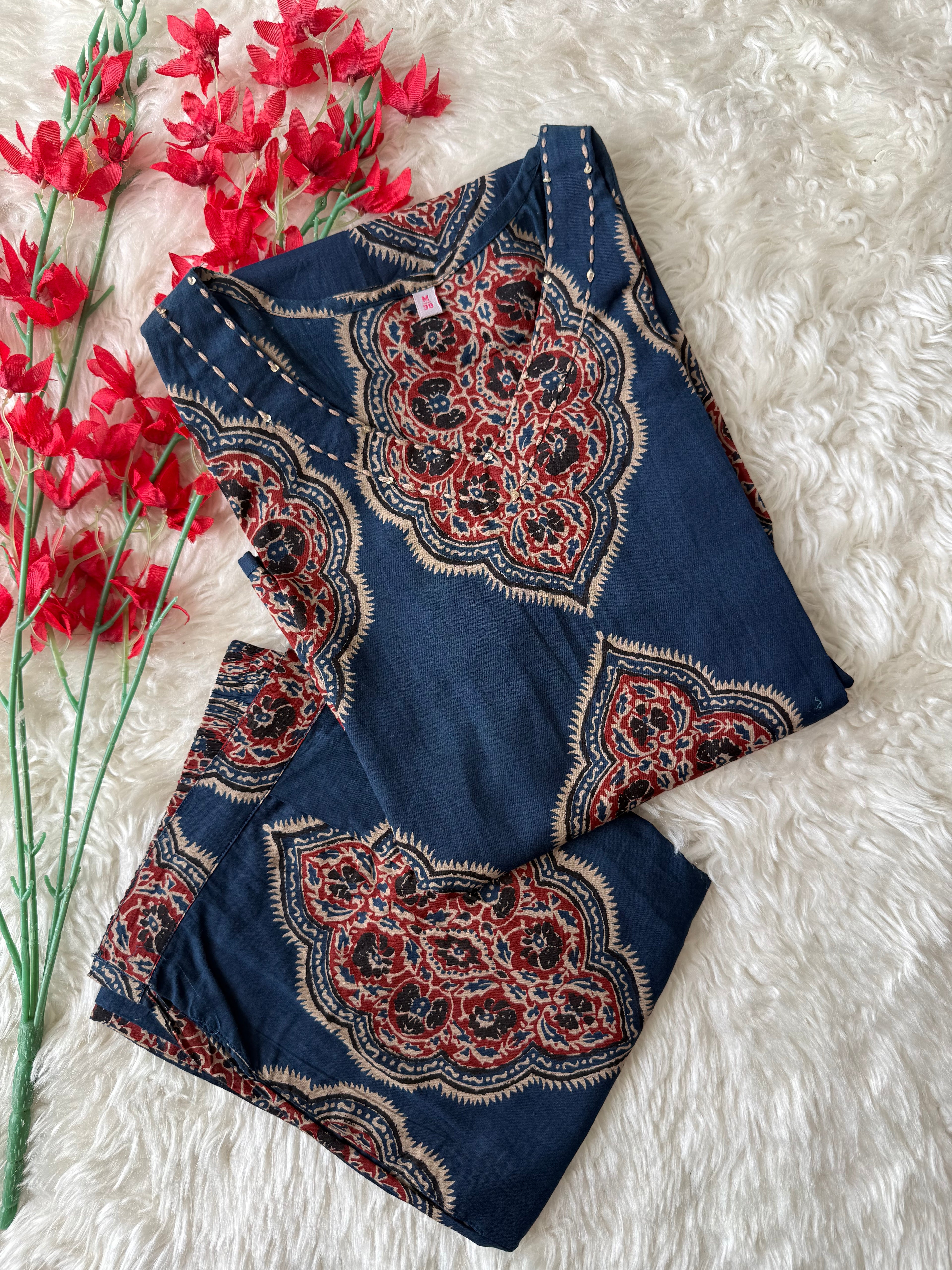 Premium Cotton Kurti Pant Set