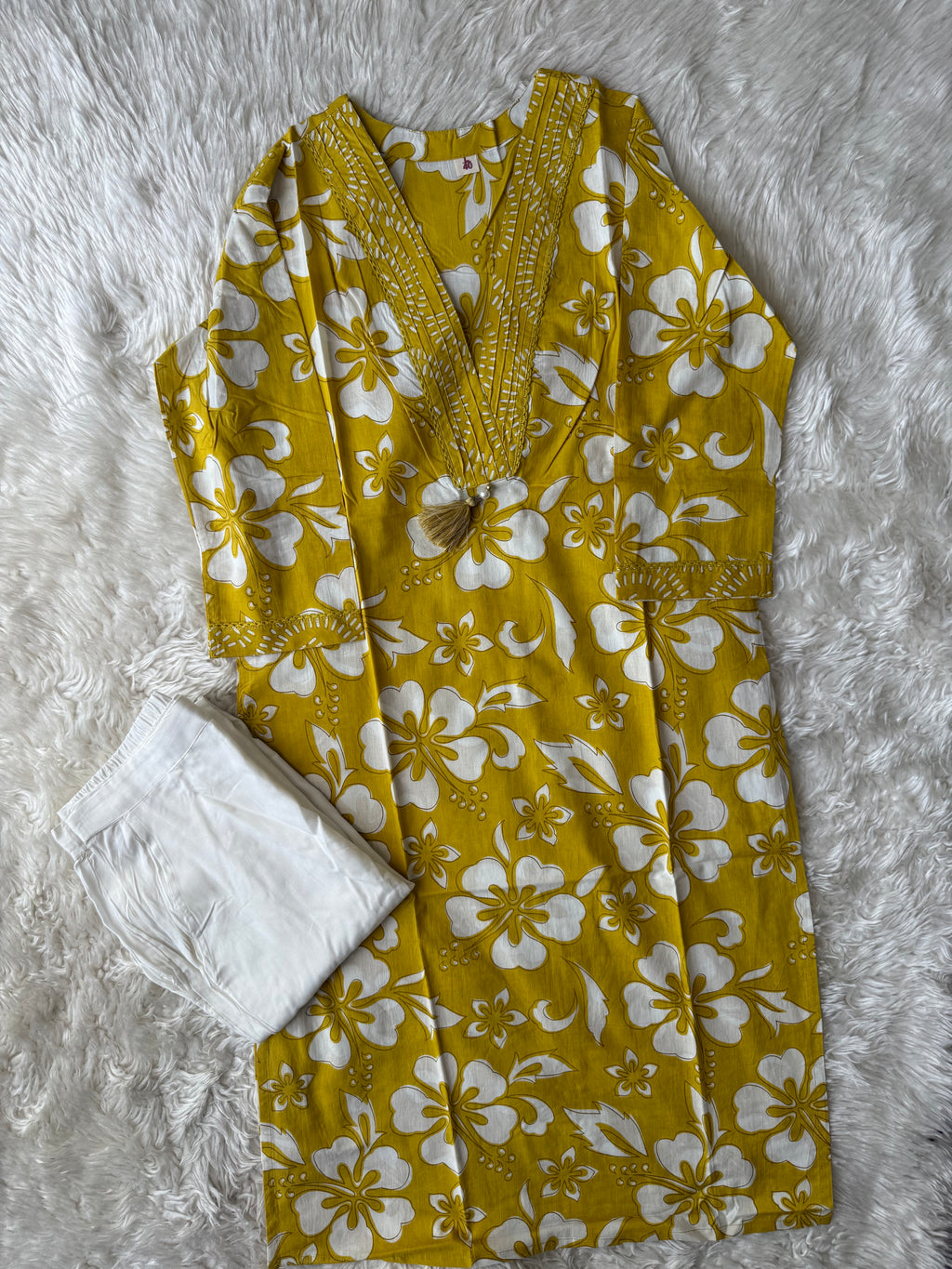 Premium Cotton Kurti Pant Set