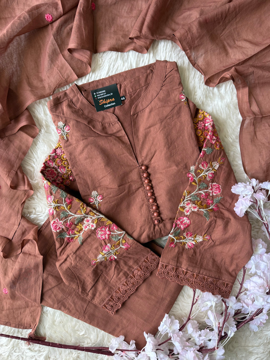 Premium Cotton Thread Work Collection
