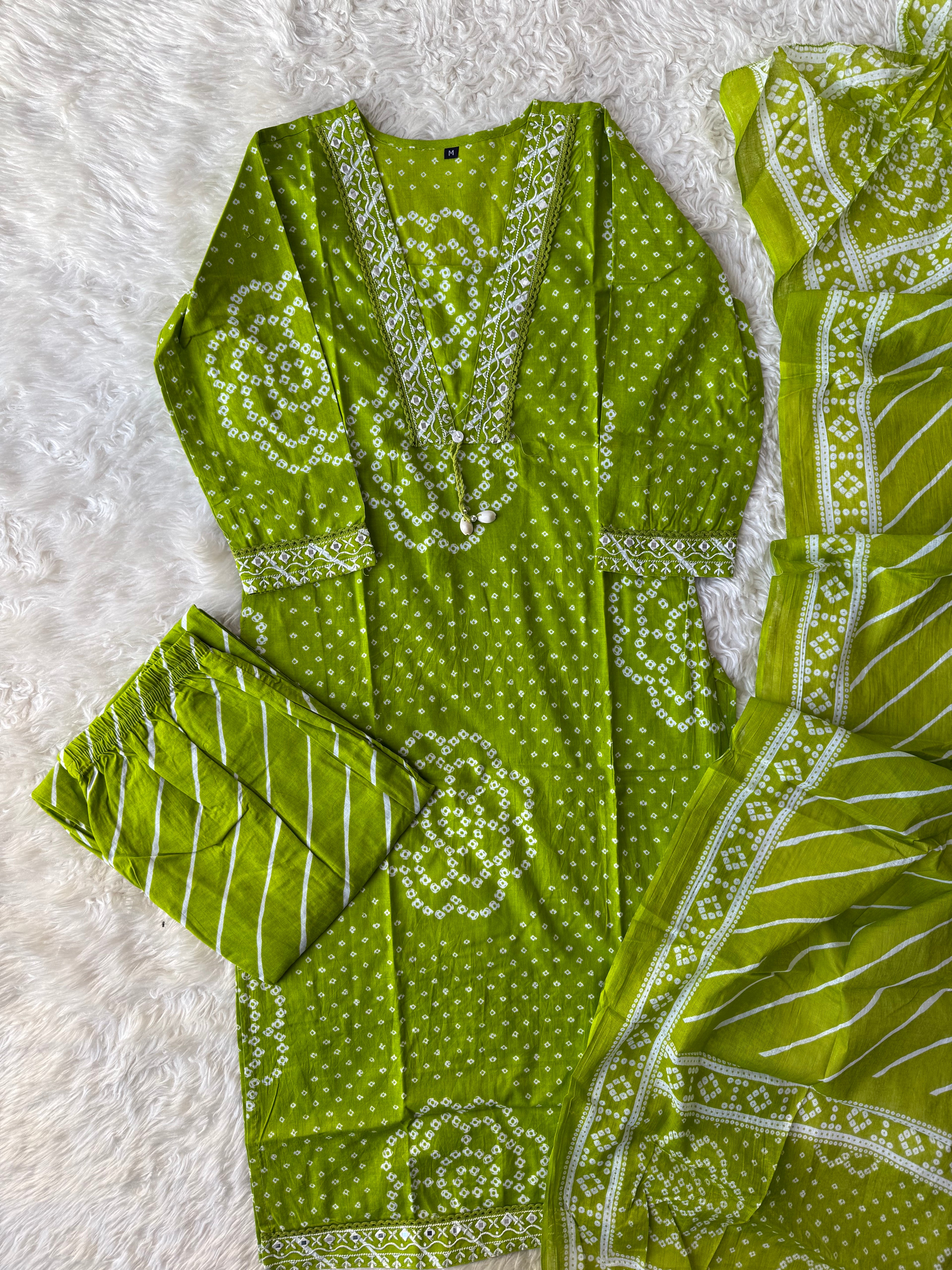Budget Friendly Kurti Pant Dupatta Set