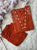 Cotton FLARE Kurti Pant Set