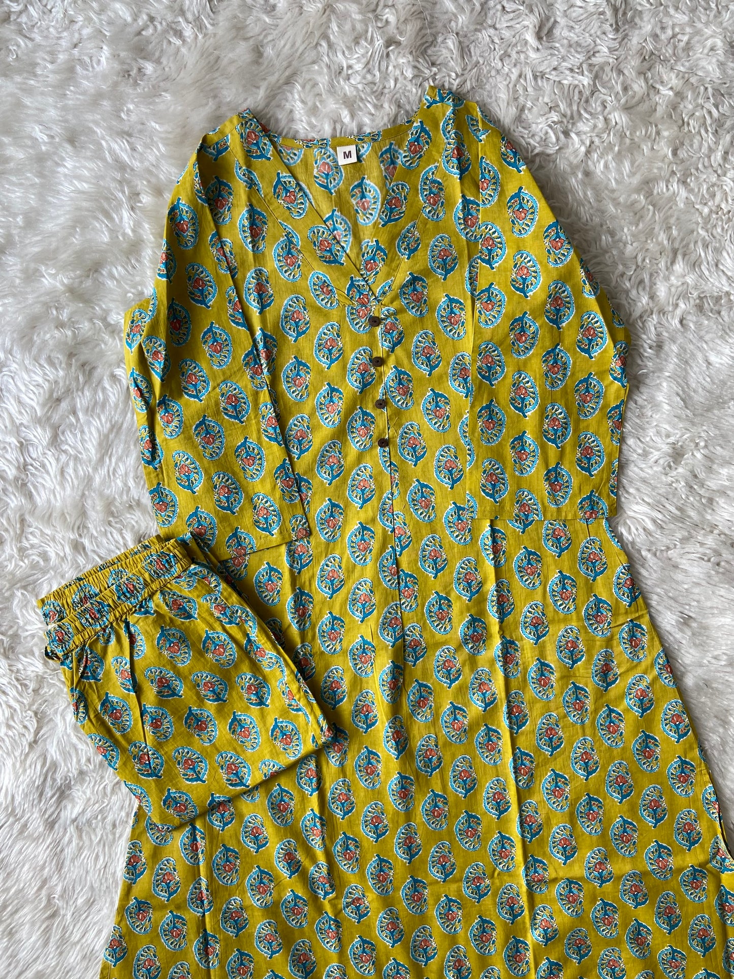 Premium Cotton Kurti Pant Set