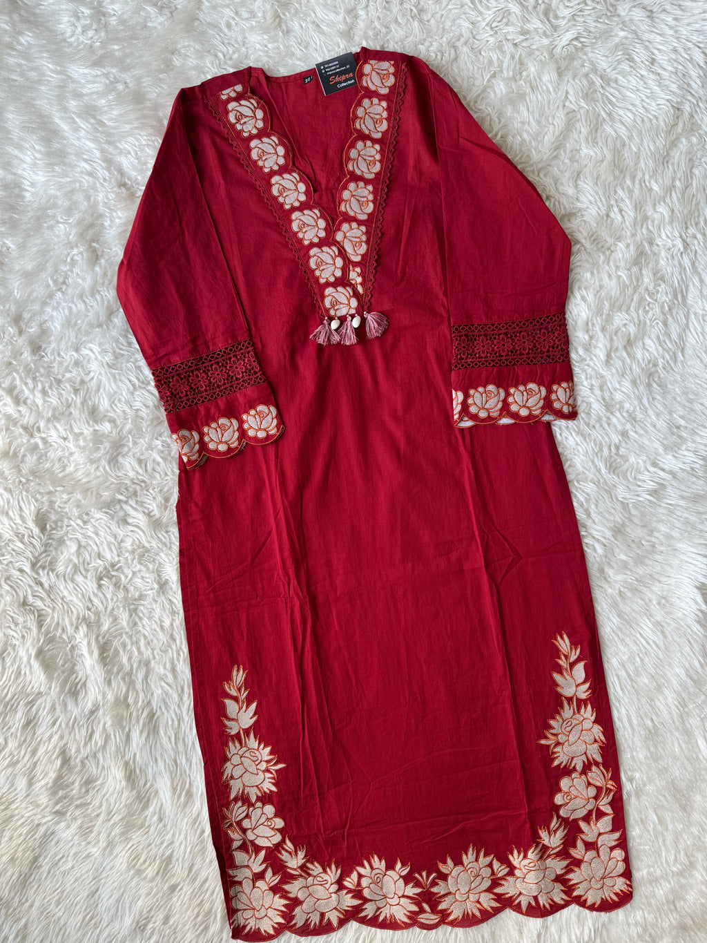 Premium Cotton Kurti Pant Dupatta Set