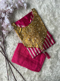 Gazi Silk Kurti Plazo Set