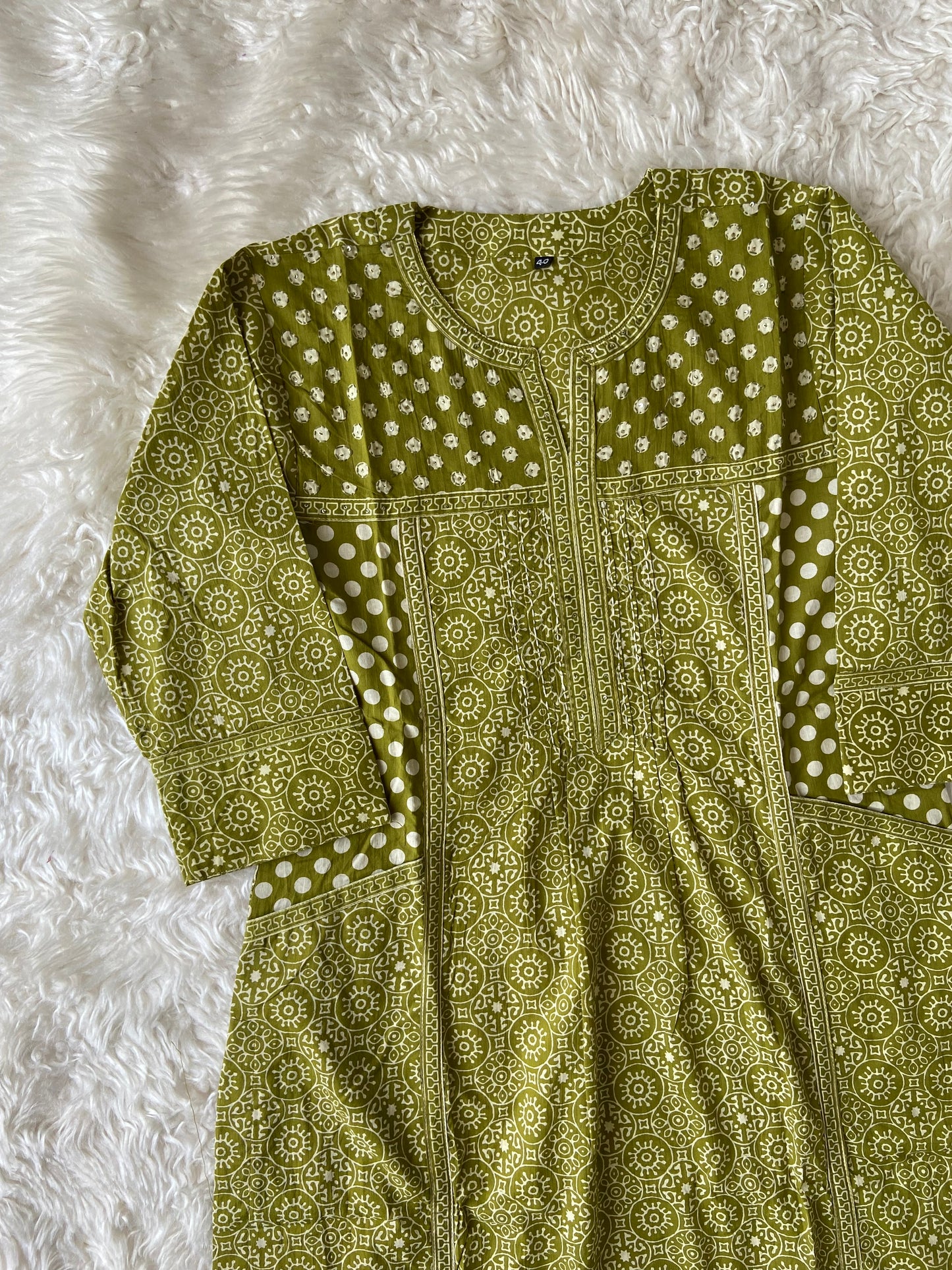 Premium Cotton Kurti Pant Dupatta Set
