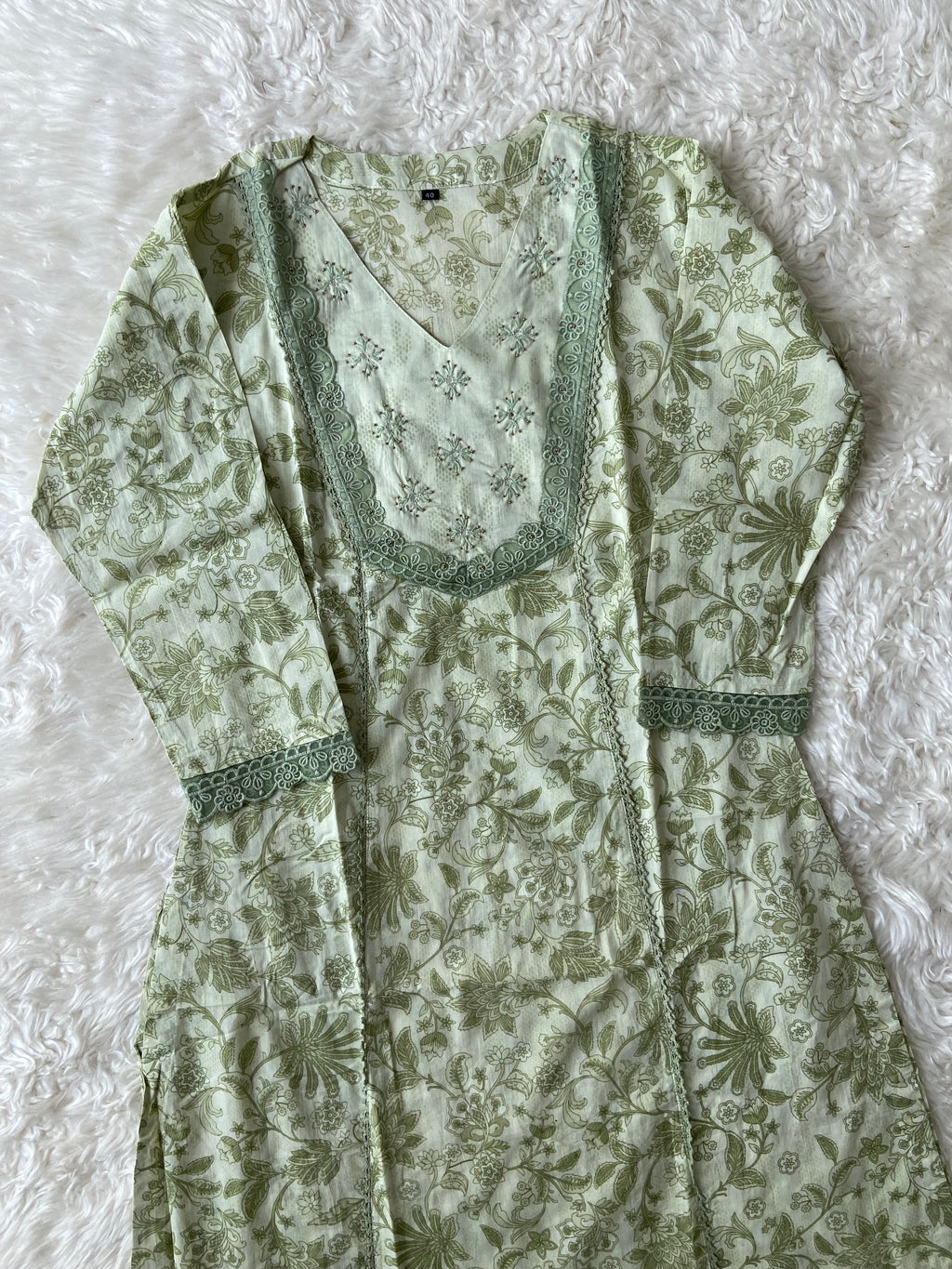 Premium Cotton Kurti Pant Dupatta Set
