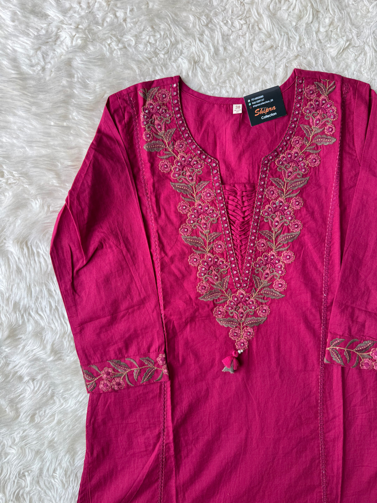 Premium Cotton Thread Work Collection