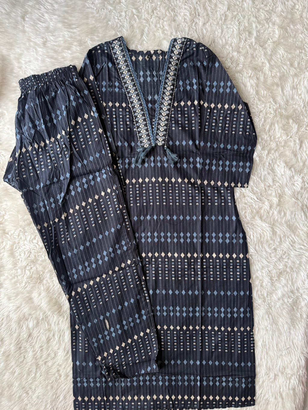 Cotton Kurti Pant Set