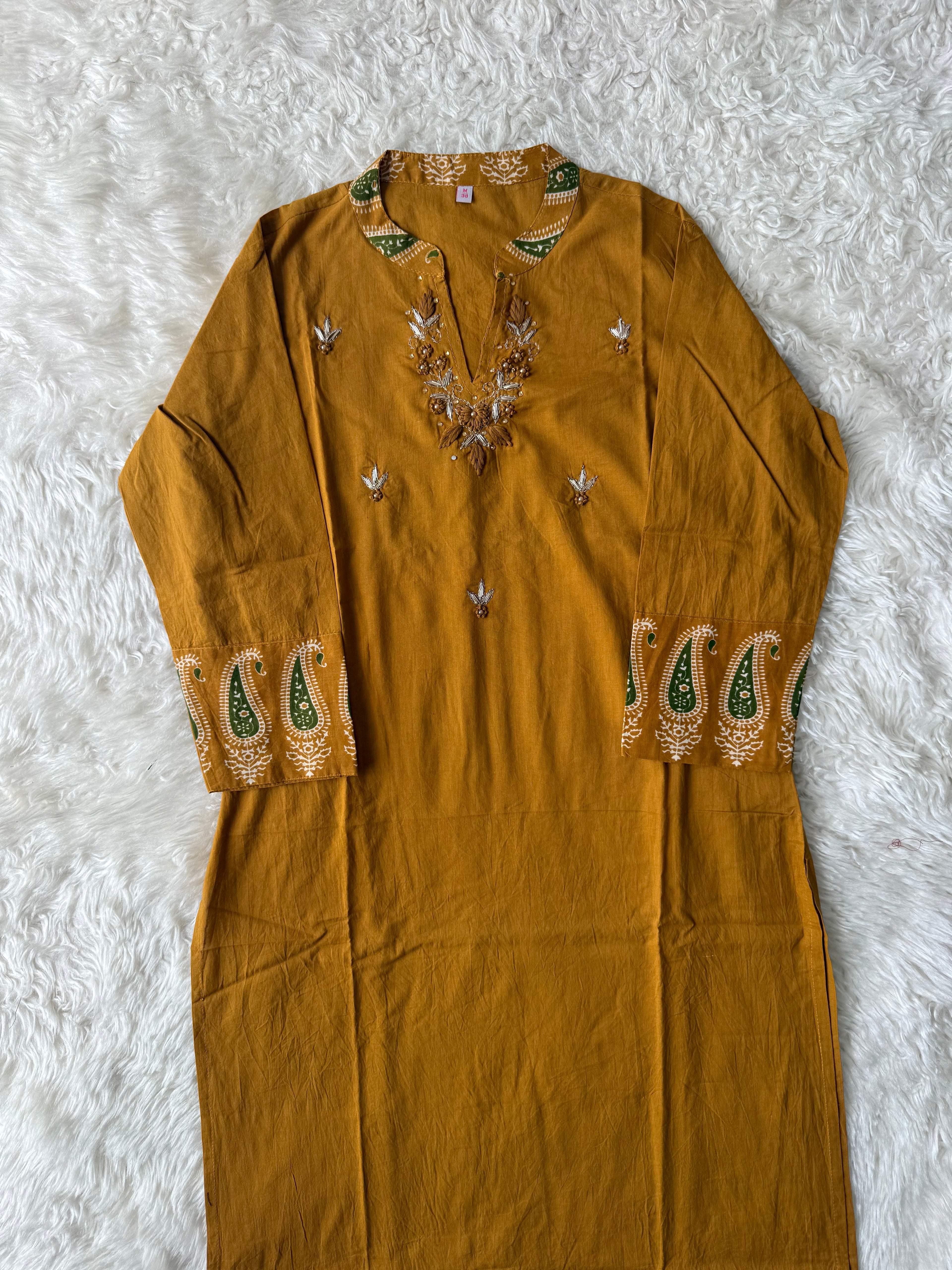 Premium Cotton Kurti Pant Set