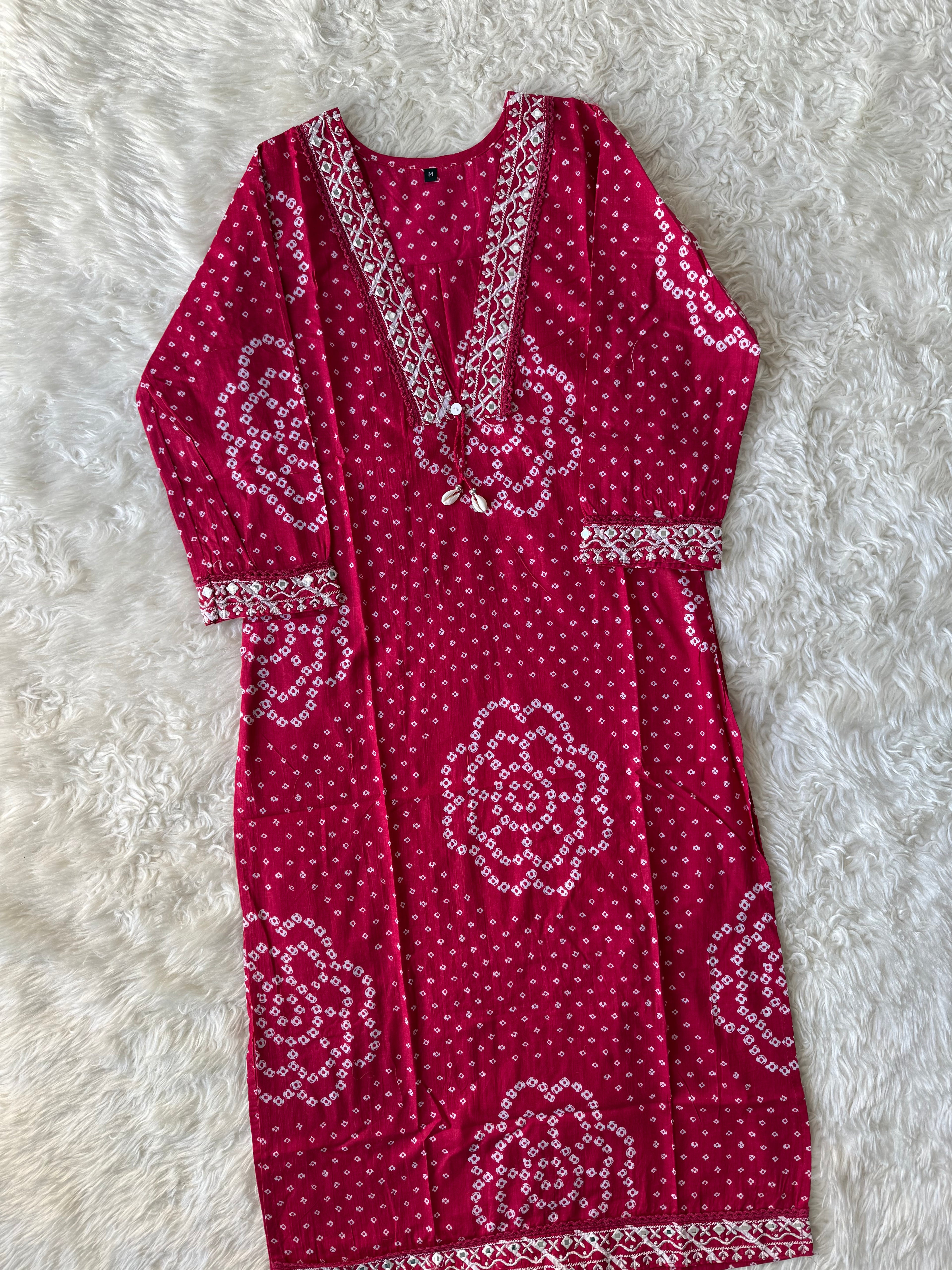 Budget Friendly Kurti Pant Dupatta Set