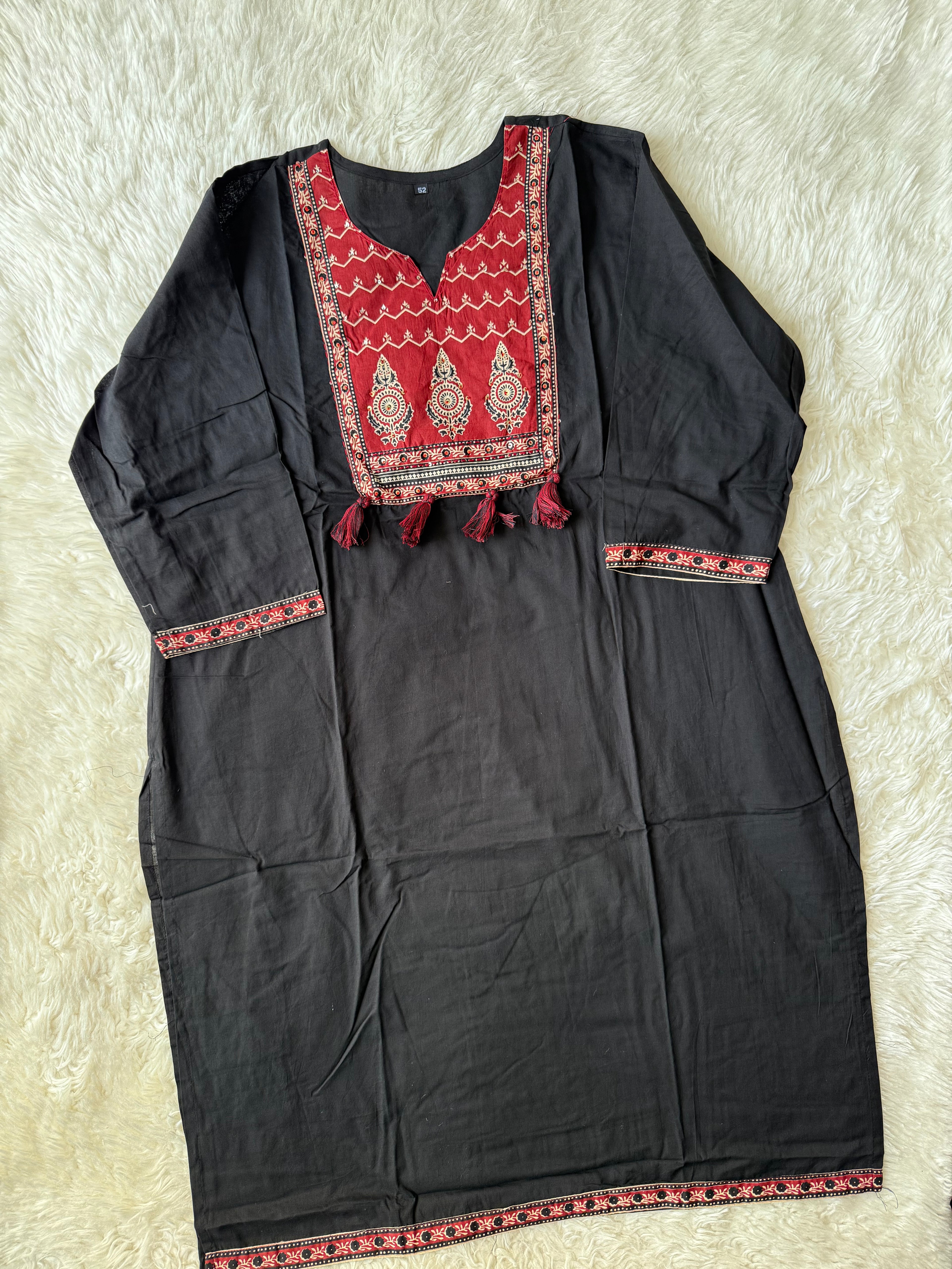 Pure Cotton Kurti Pant Dupatta Set