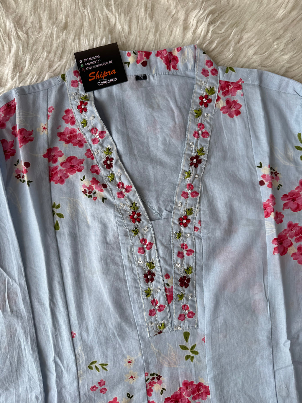 Premium Cotton Kurti Pant Dupatta Set