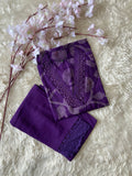 Pure Muslin Silk Kurti Pant Set