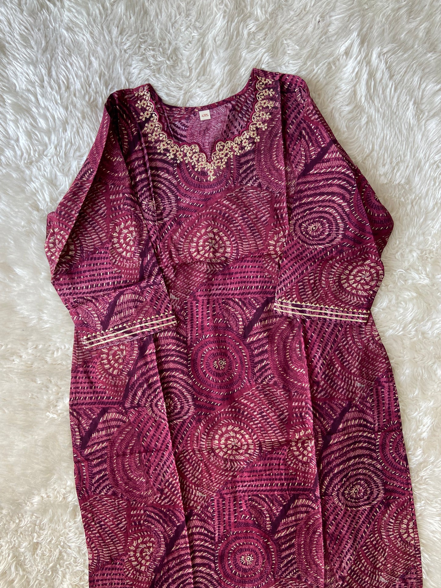 Pure Muslin Silk kurti