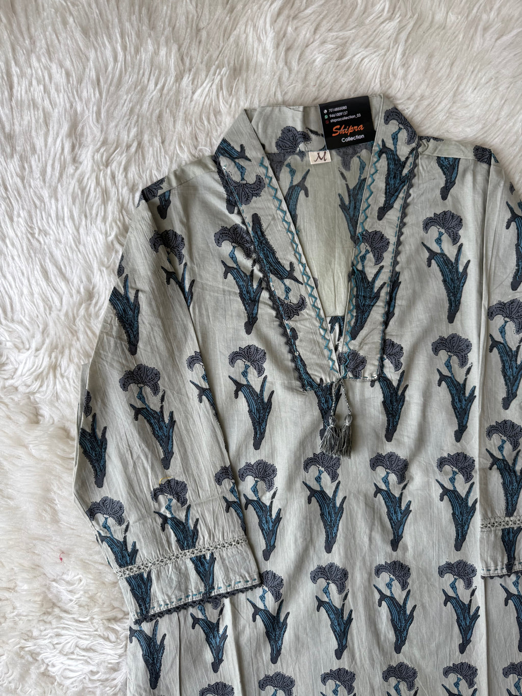 Premium Cotton Kurti Pant Set
