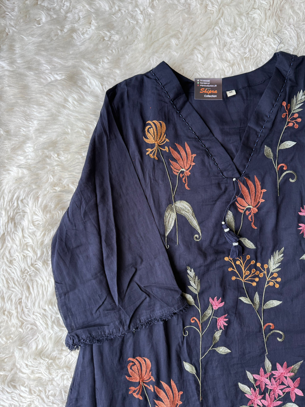 Premium Mul Cotton Thread Work Collection