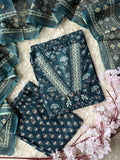 Budget Friendly Kurti Pant Dupatta Set