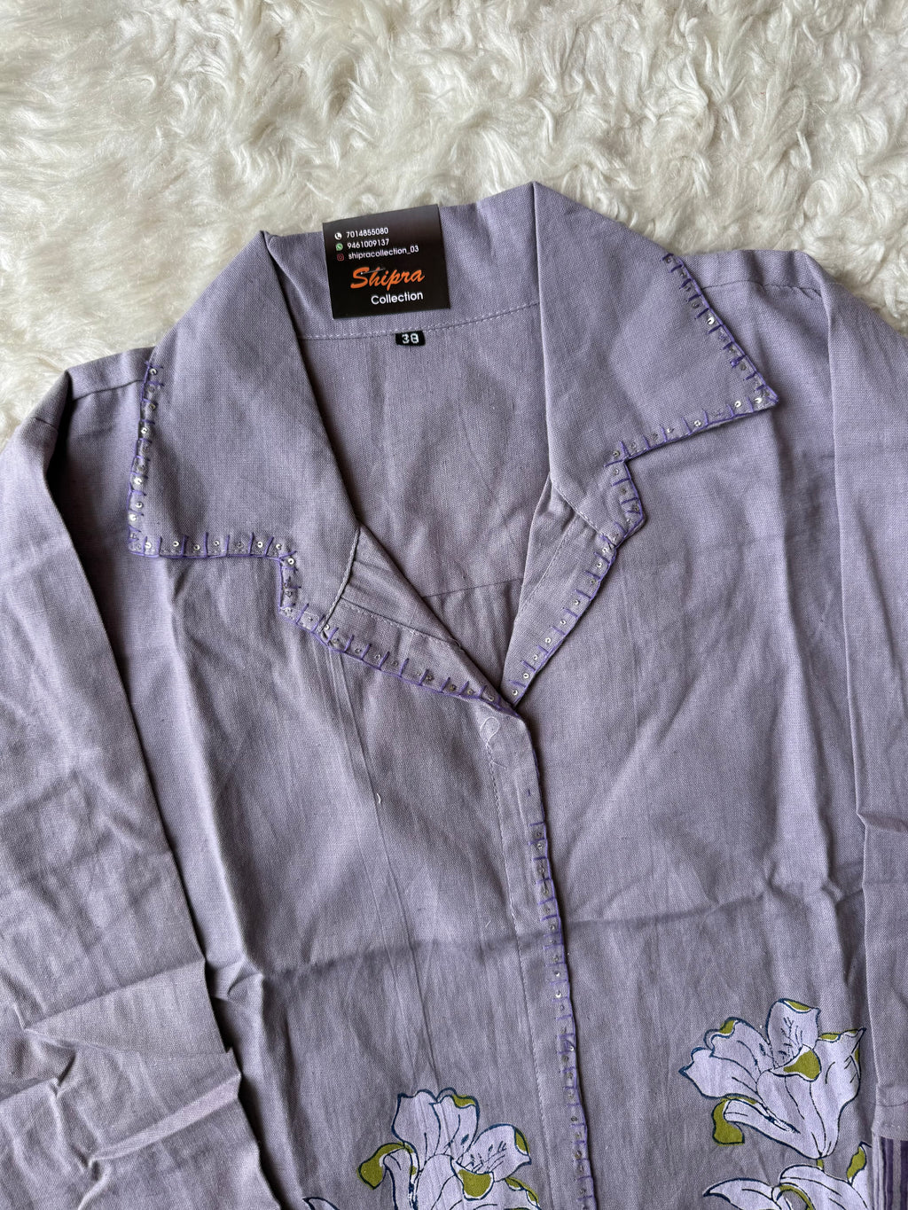 Soft Khadi Cotton Co-ord Set