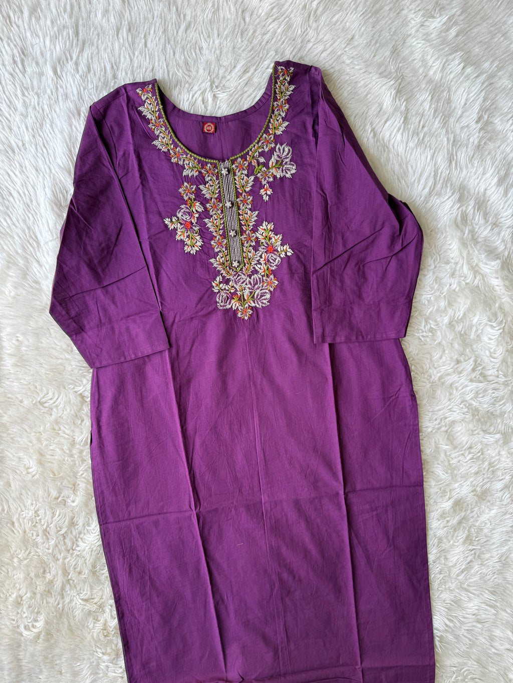 Pure Cotton Kurti Pant Dupatta Set