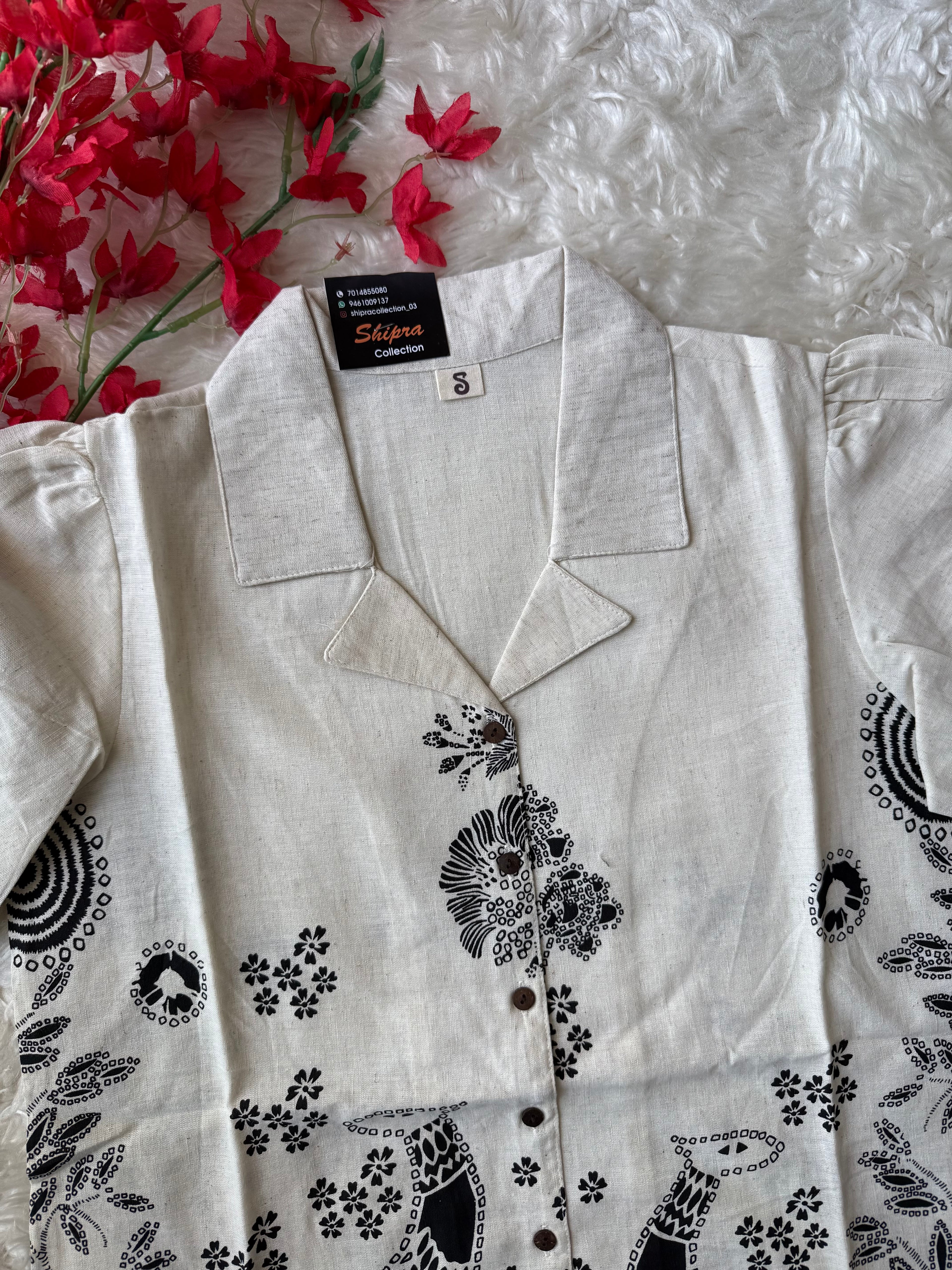 Soft Khadi Cotton Co-ord Set