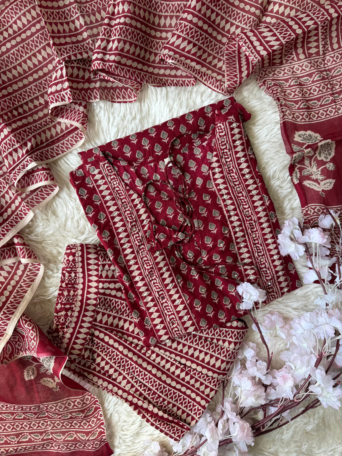 Premium Cotton Farshi Salwar Set
