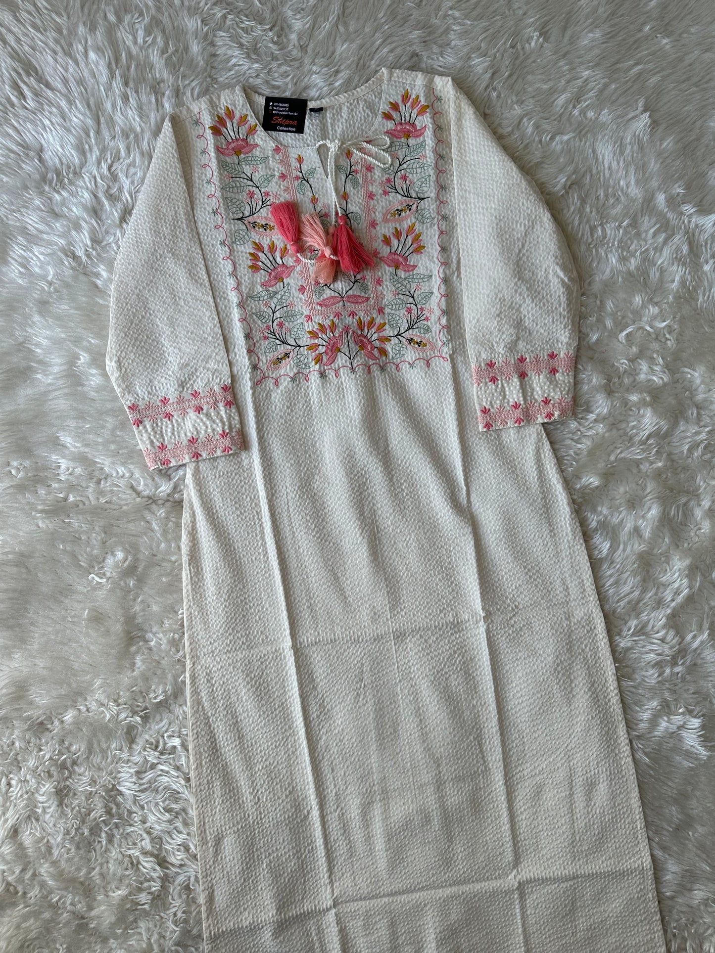 Premium Cotton Thread Work Collection