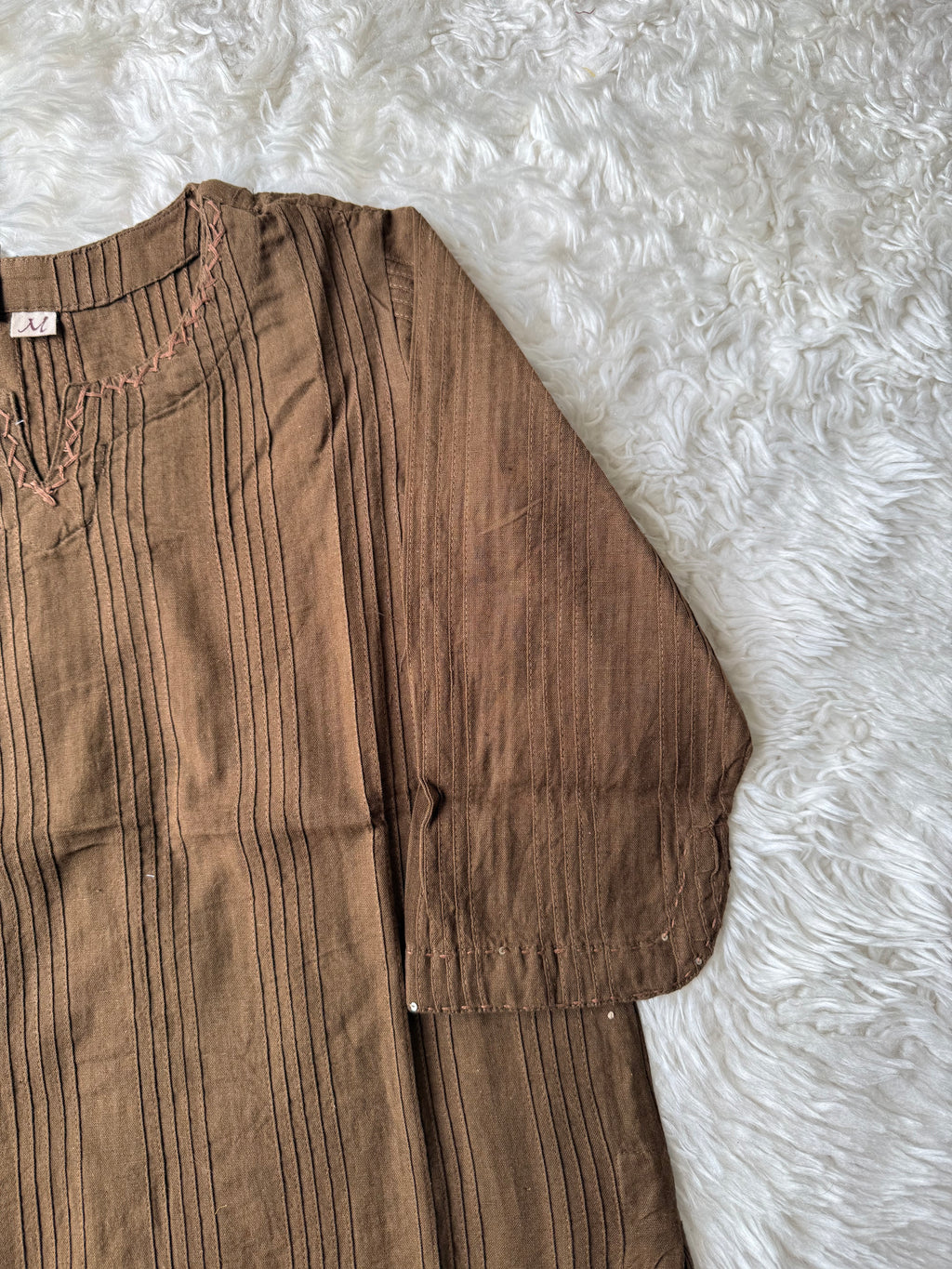 Khadi Cotton Short Kurti