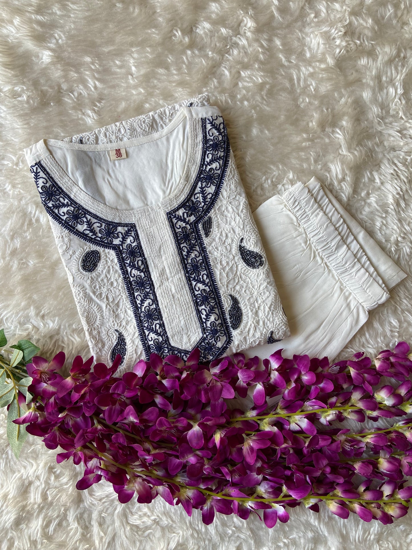 Rayon Kurti Pant Set