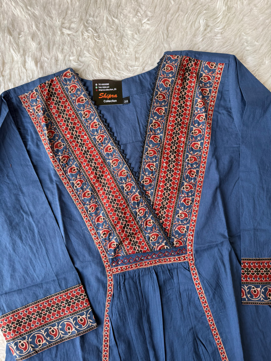 Premium Cotton Kurti Pant Dupatta Set