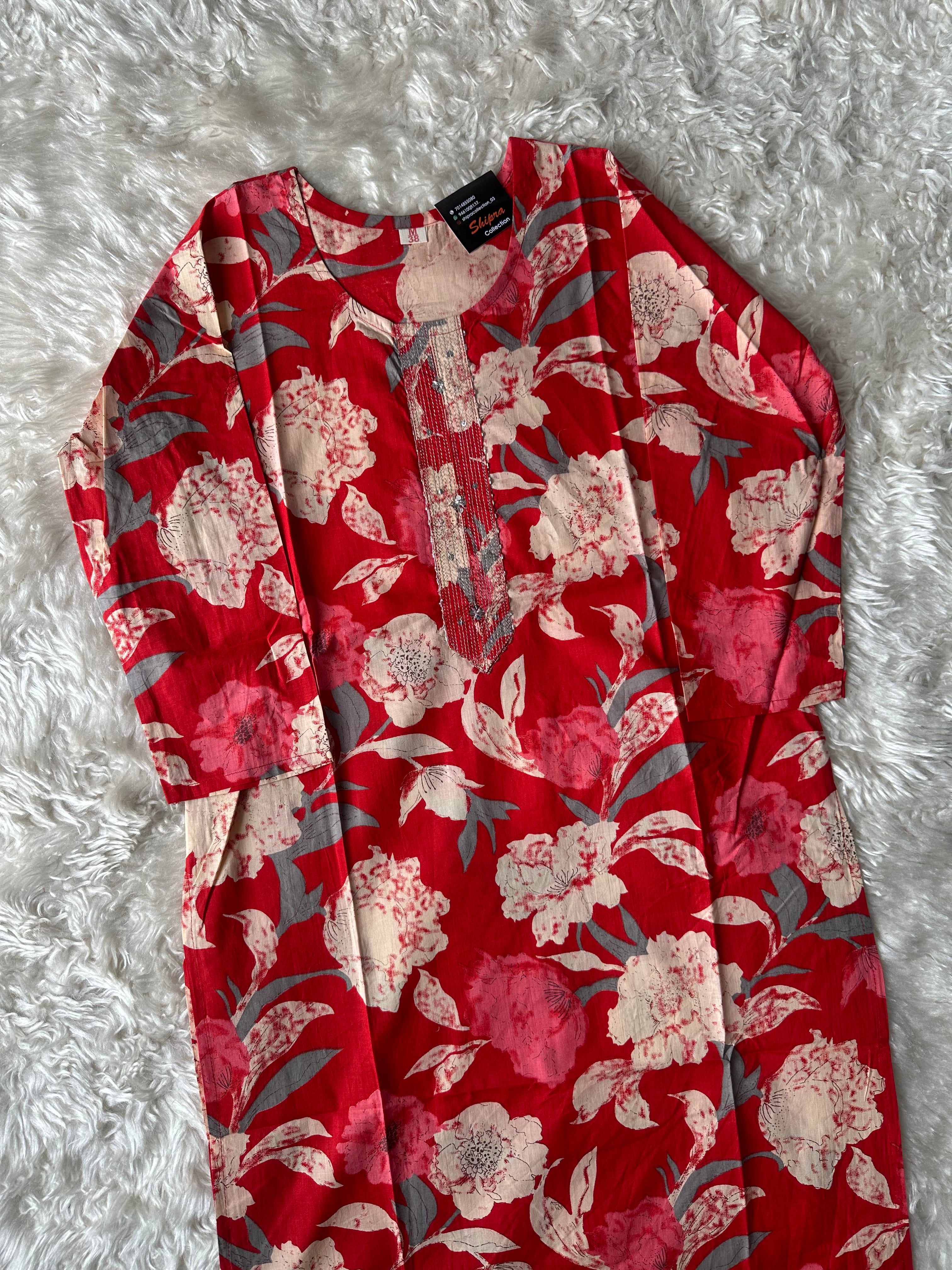 Premium Cotton Kurti