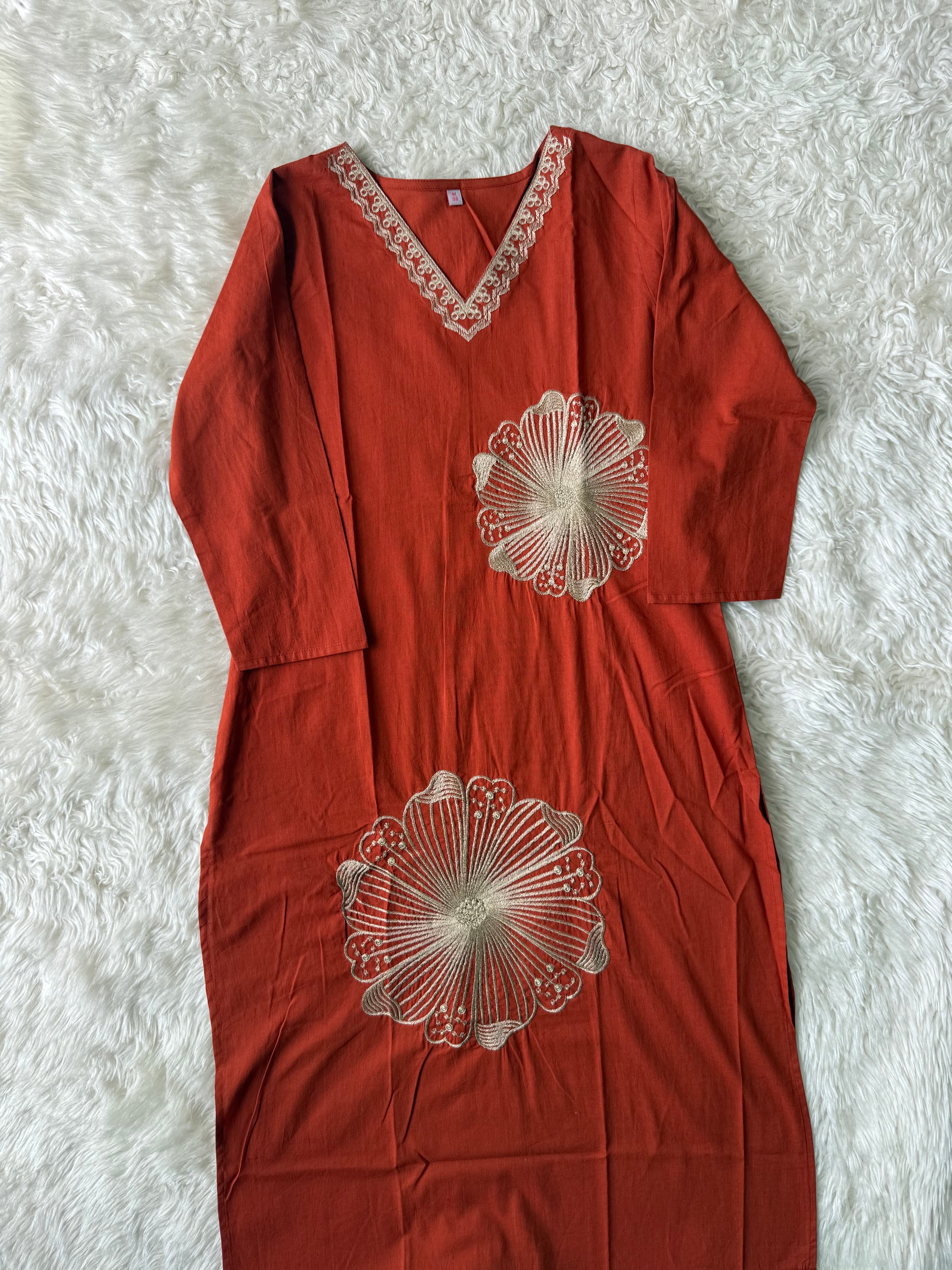 Premium Cotton Kurti Pant Set