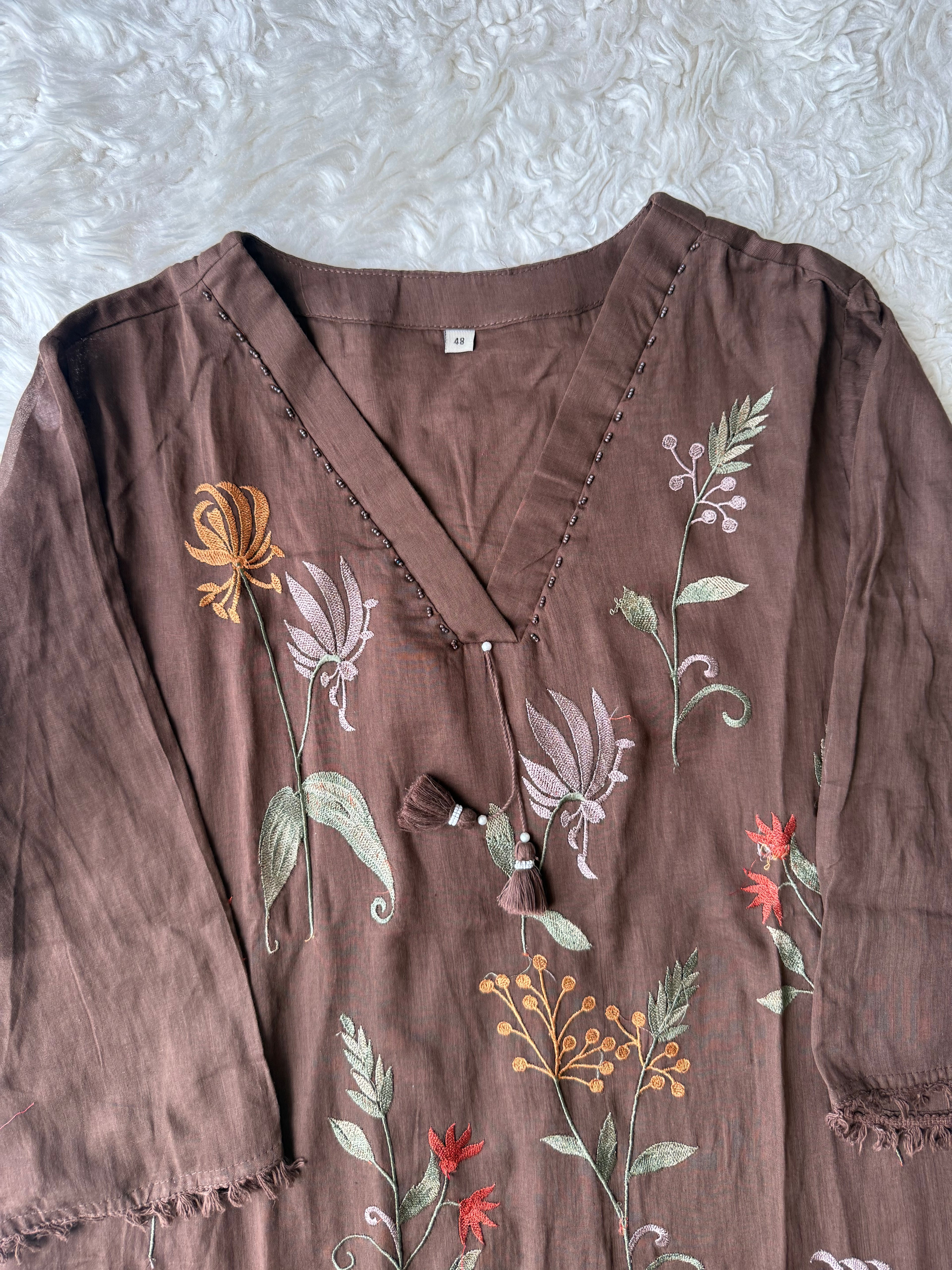 Premium Mul Cotton Thread Work Collection