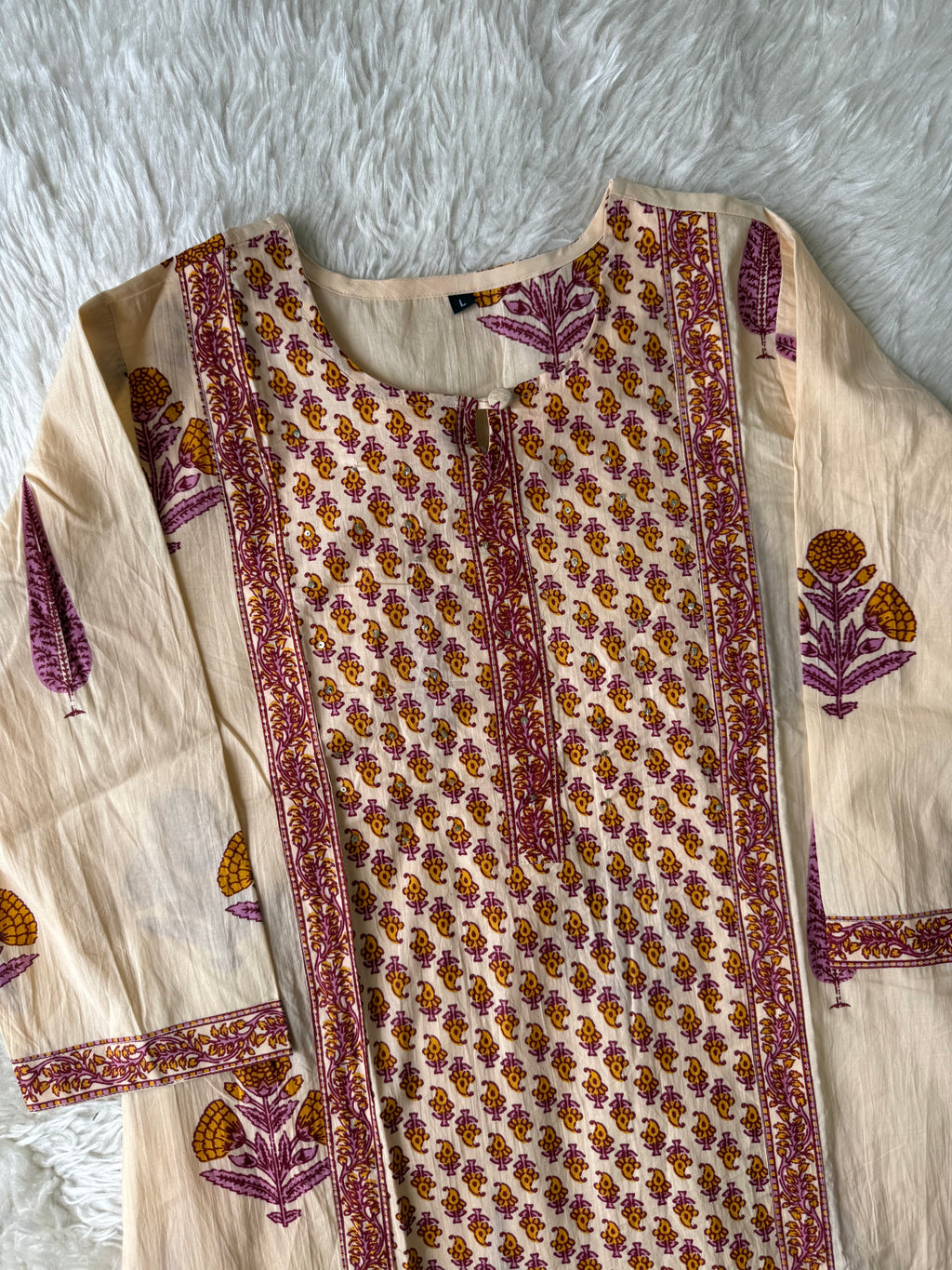 Budget Friendly Kurti Pant Dupatta Set