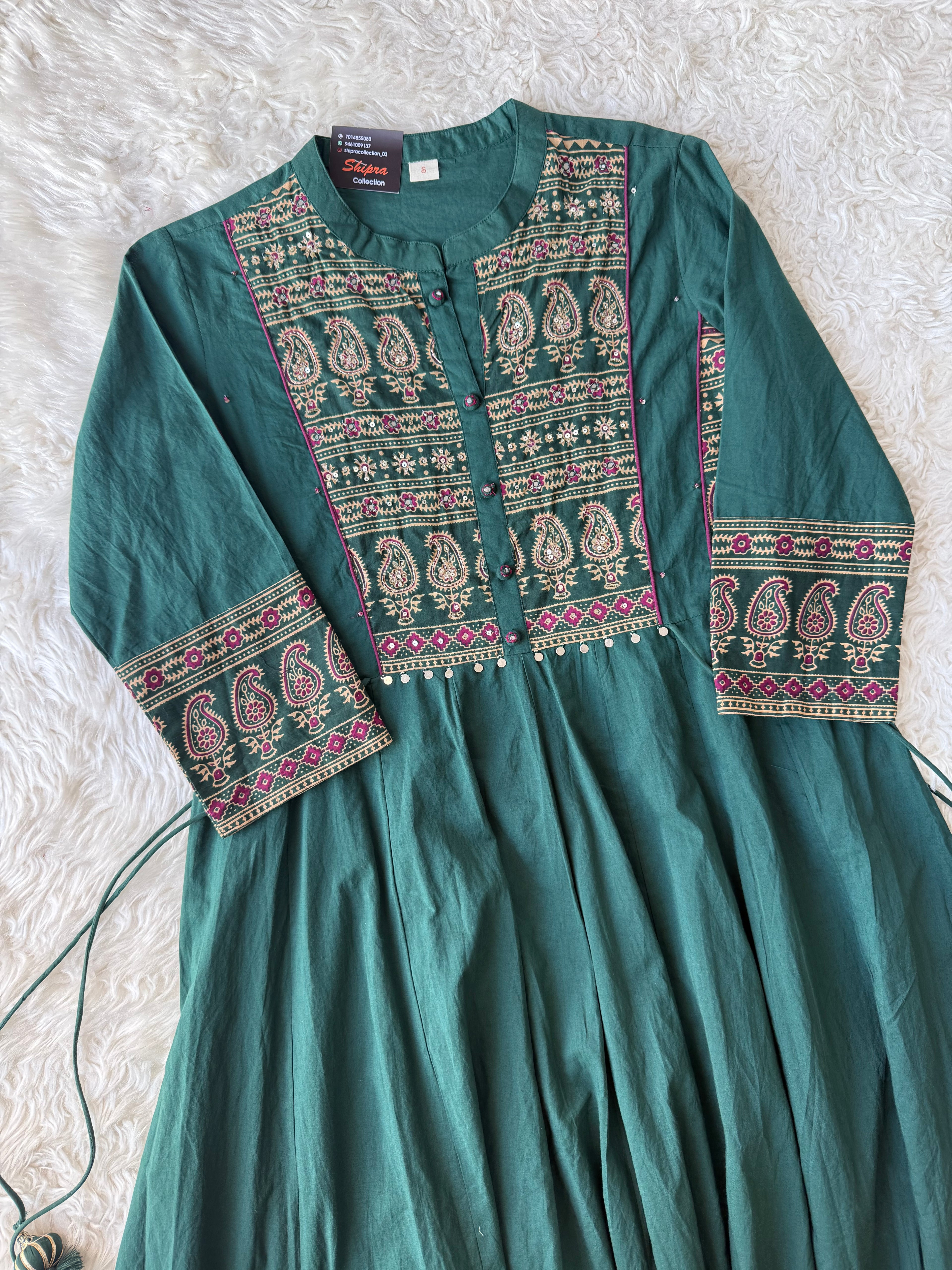 Premium Cotton Kurti Pant Dupatta Set