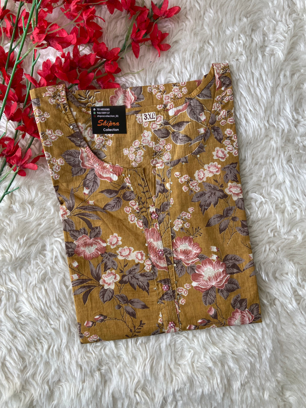 Premium Cotton Kurti