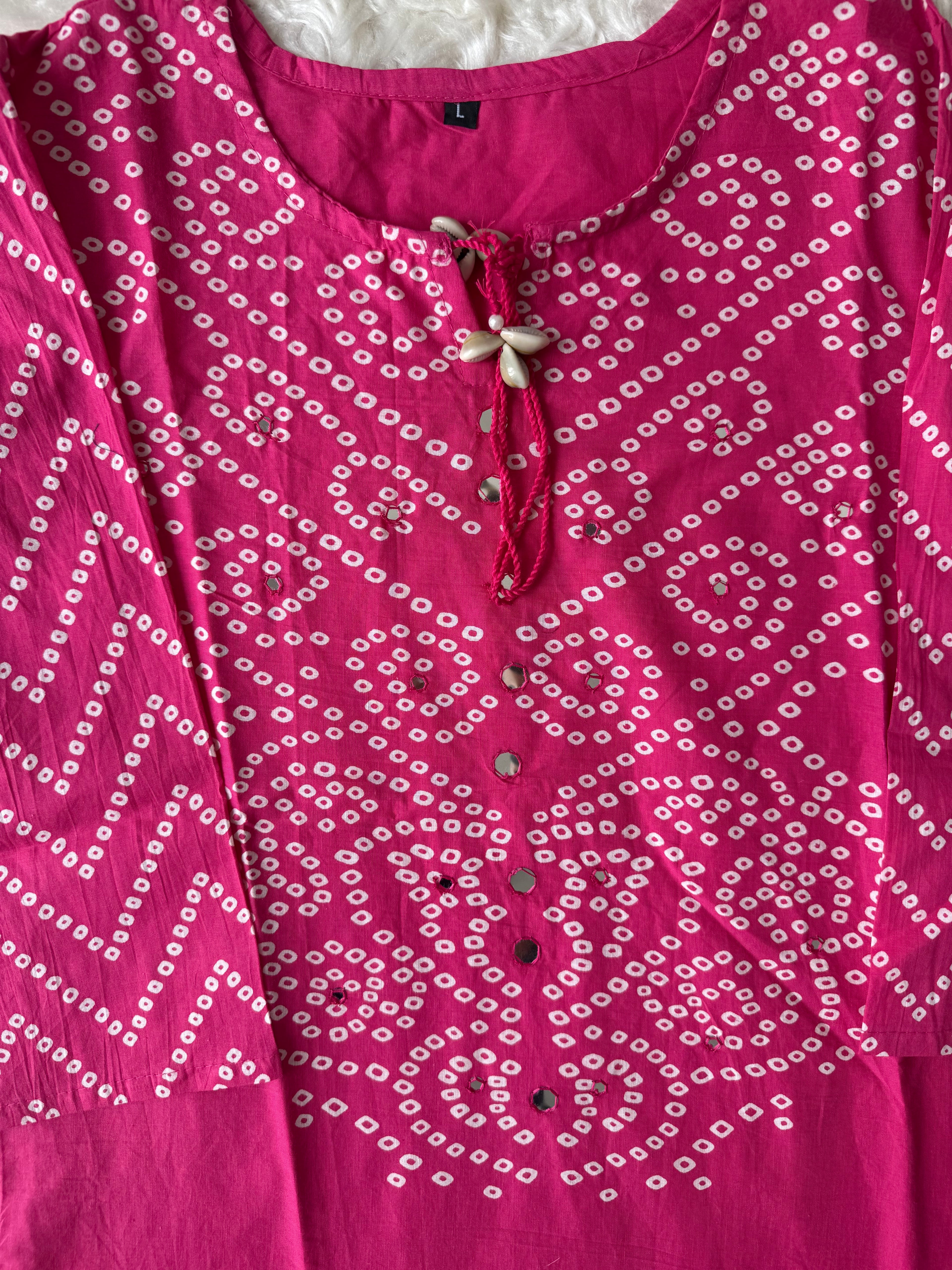 Budget Friendly Bandhani Set