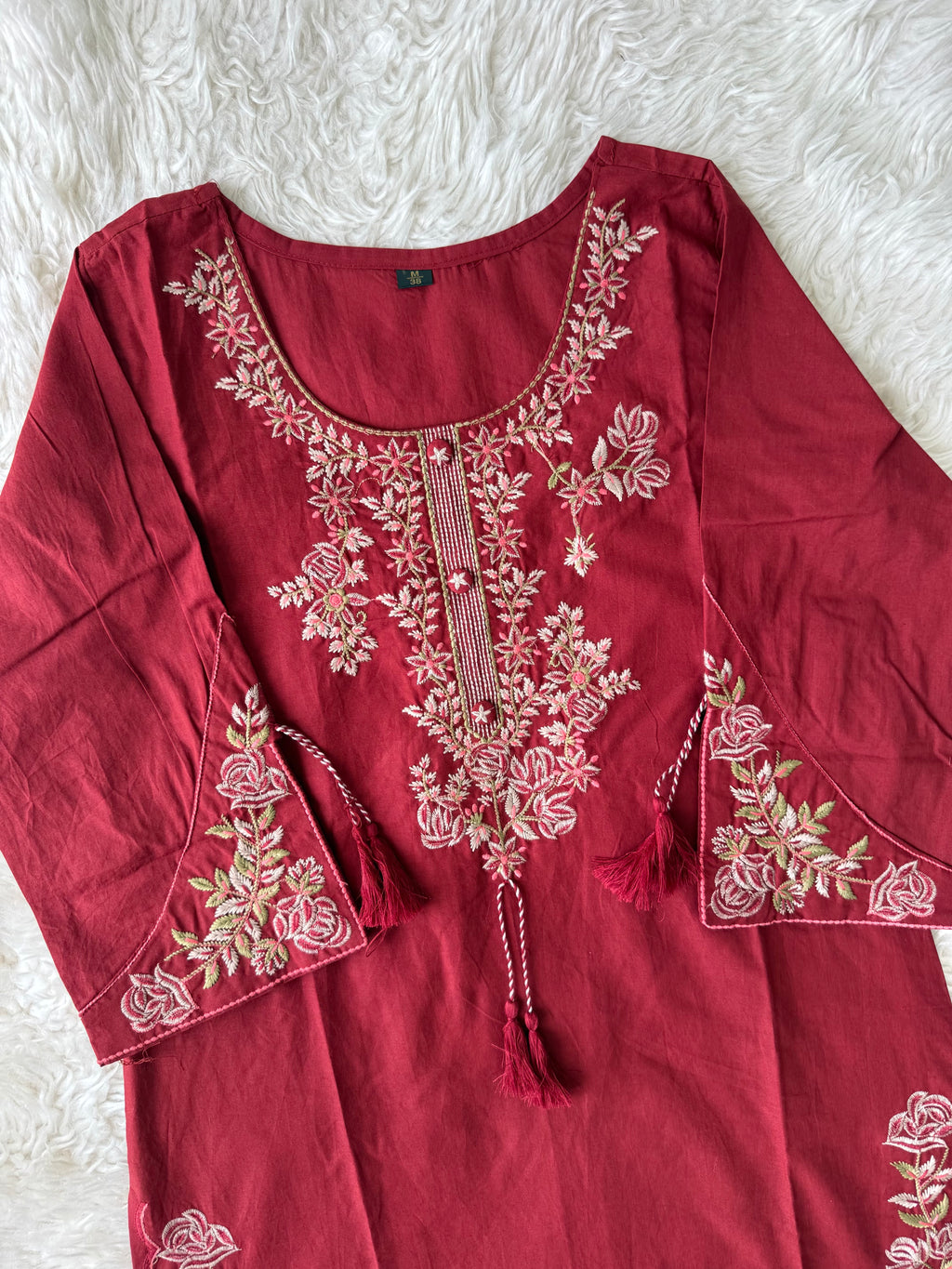 Premium Cotton Kurti Pant Dupatta Set