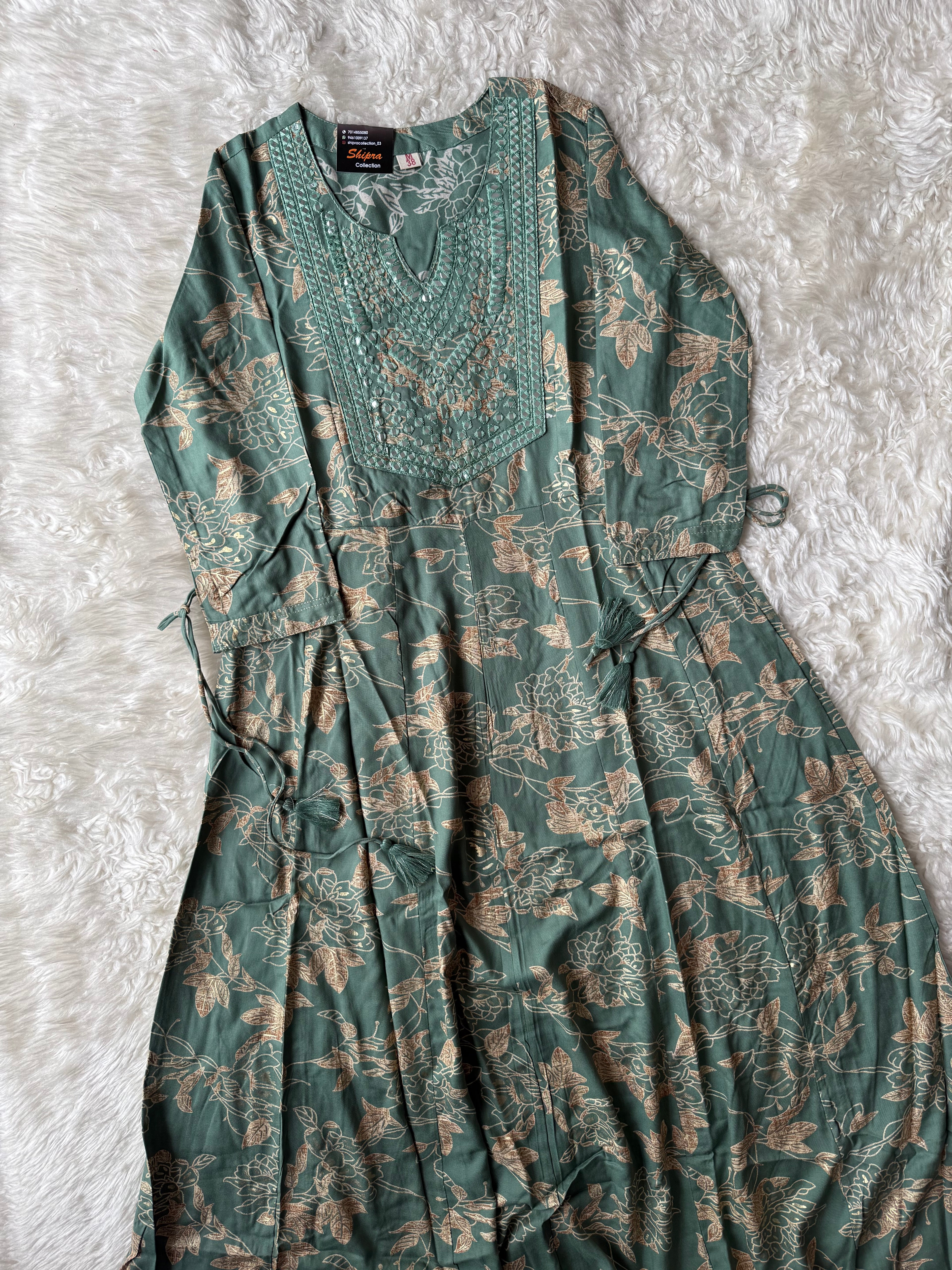 Rayon FLARE Kurti