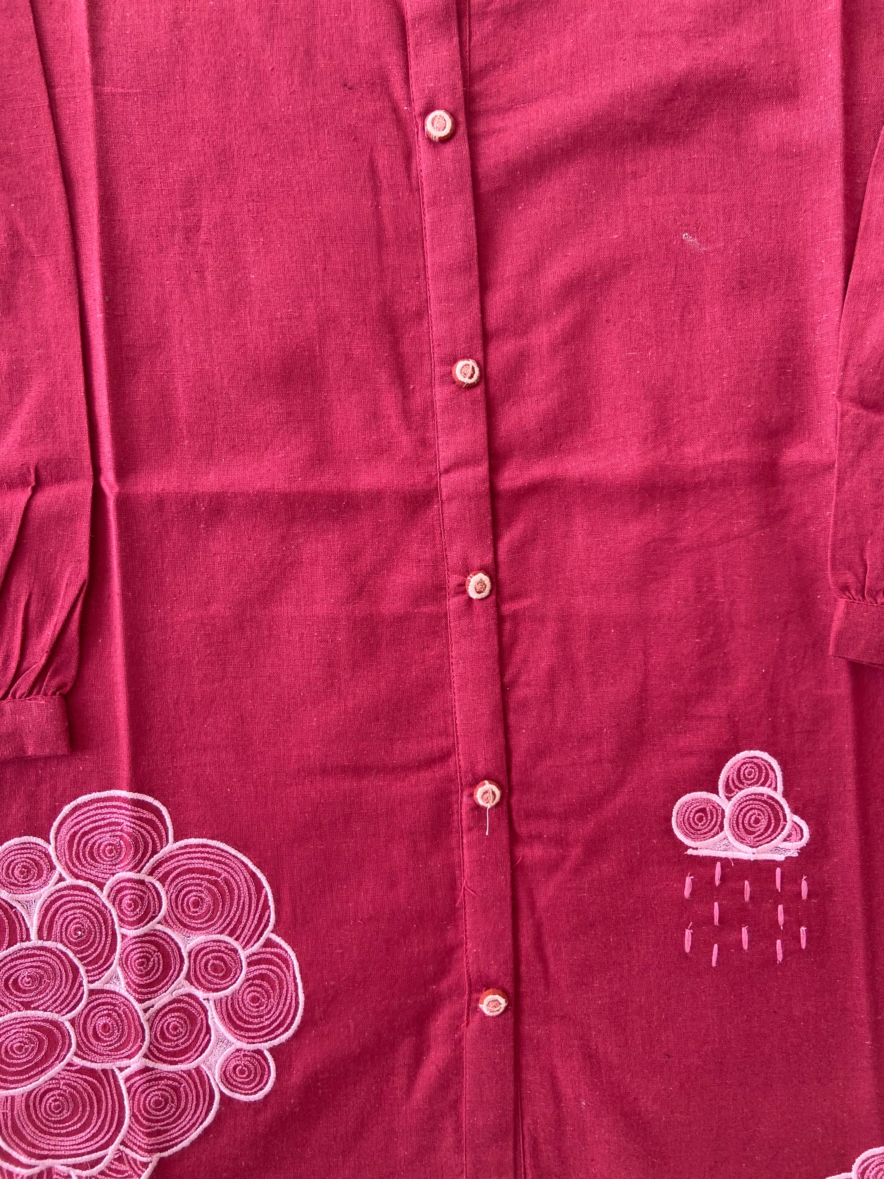 “Plus Size” Khadi Cotton Short Kurti