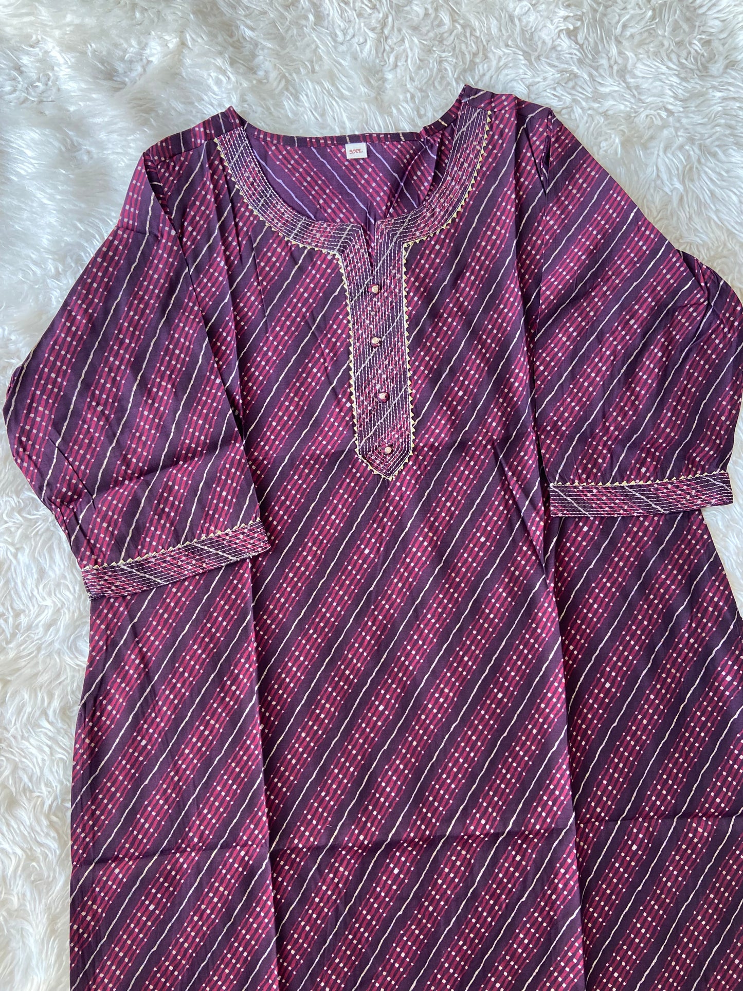 Pure Muslin Silk kurti