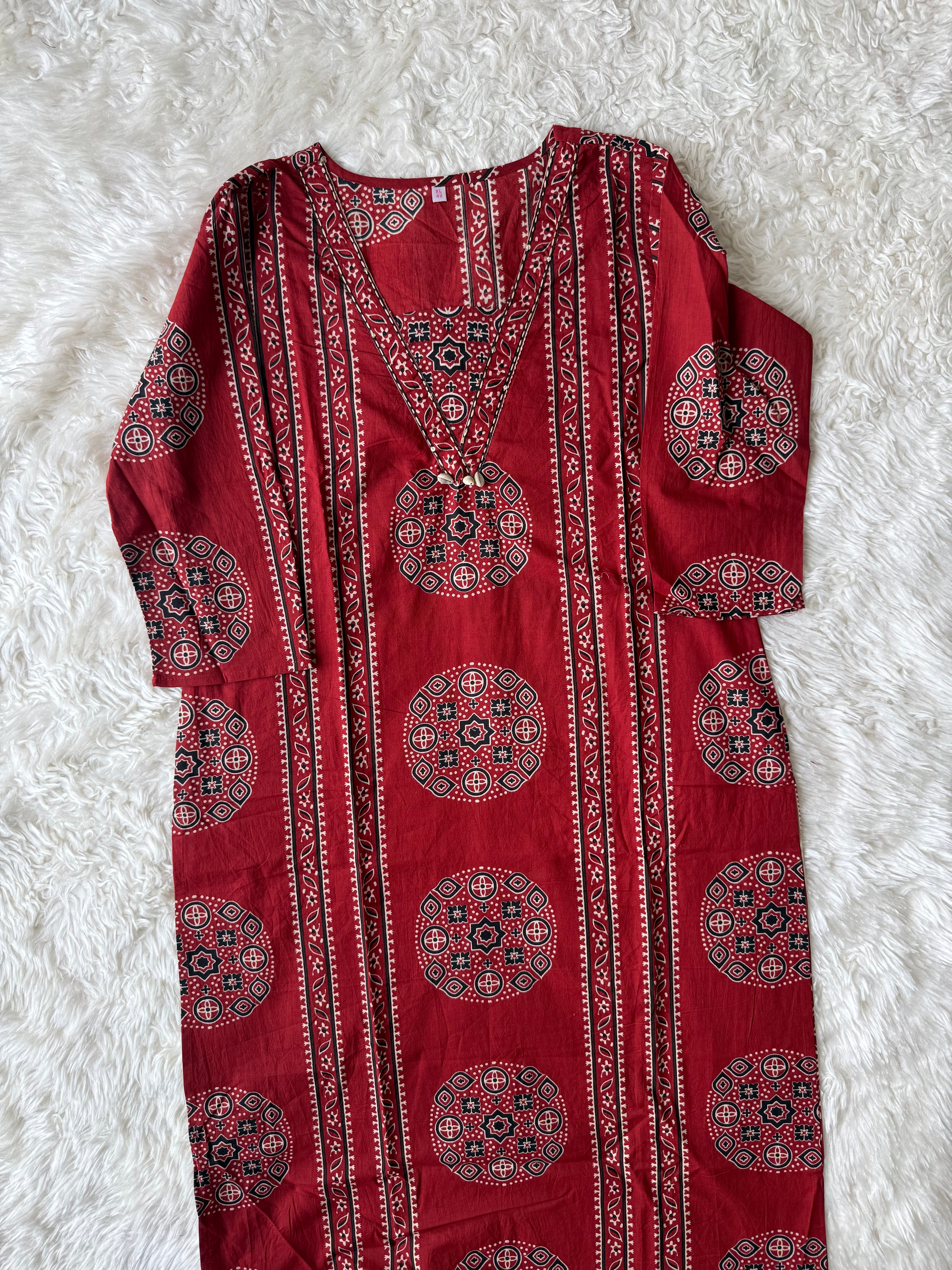 Premium Cotton Kurti Pant Dupatta Set