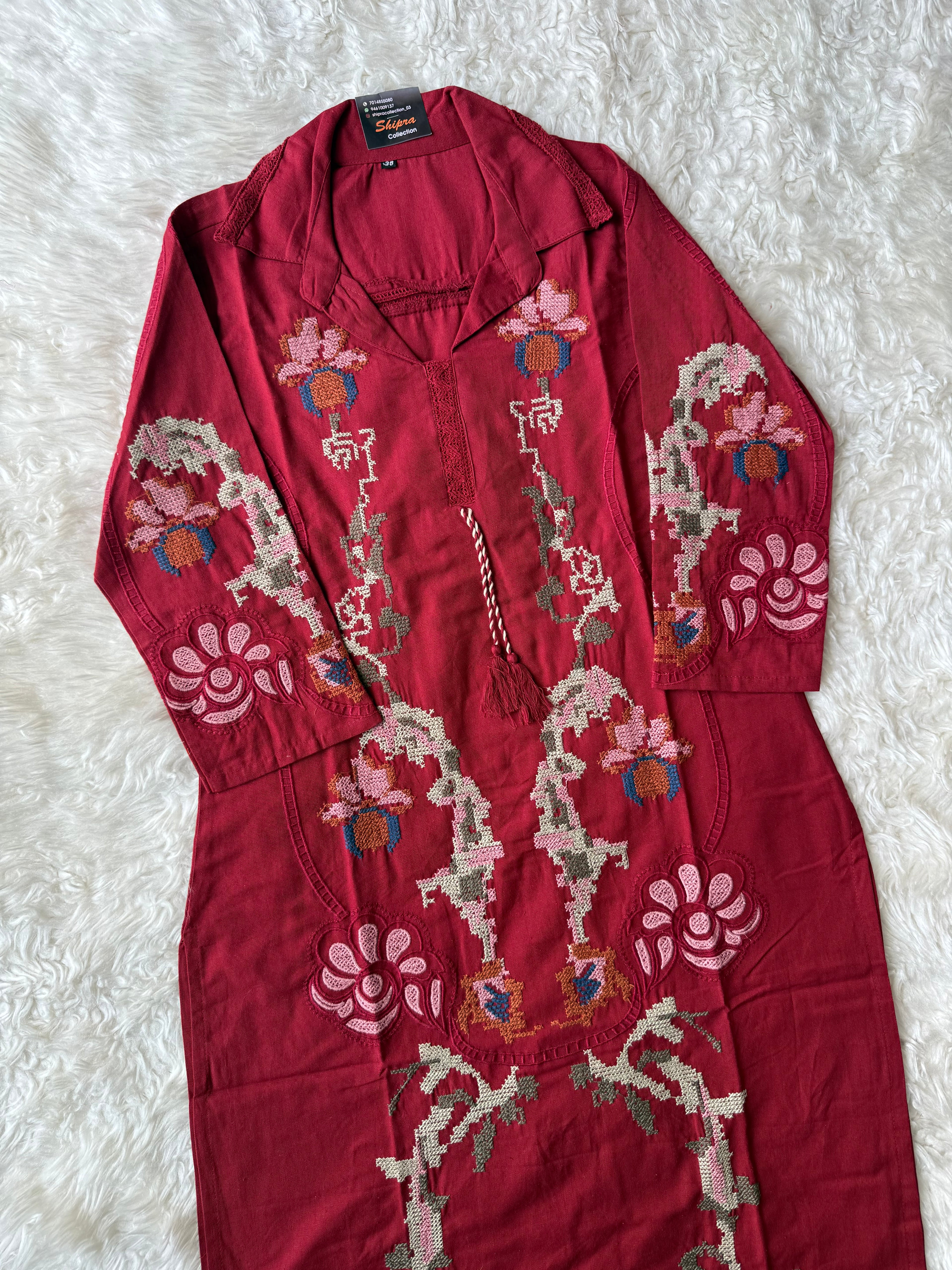 Khadi Cotton Thread Work Set
