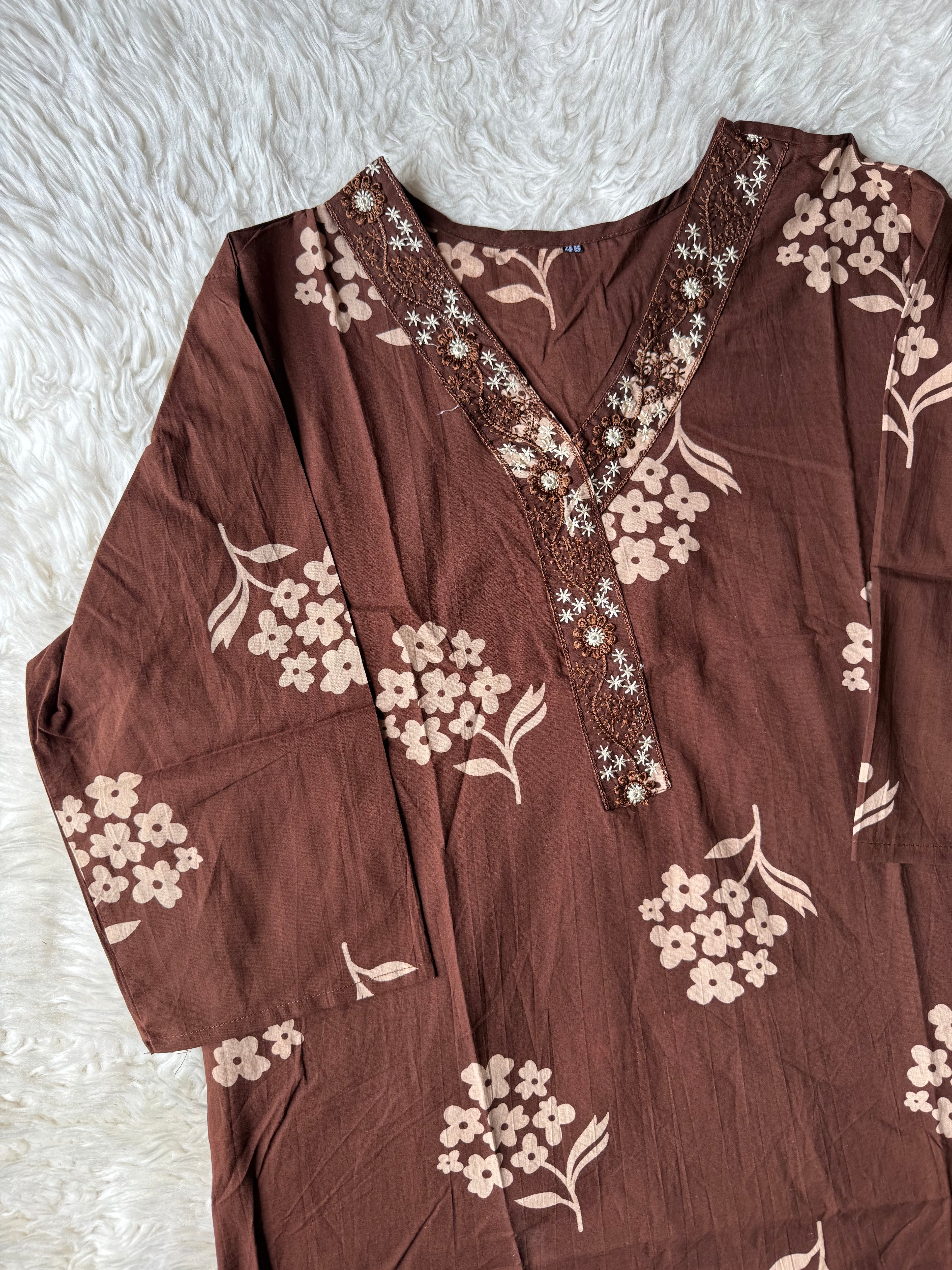 Pure Cotton Kurti