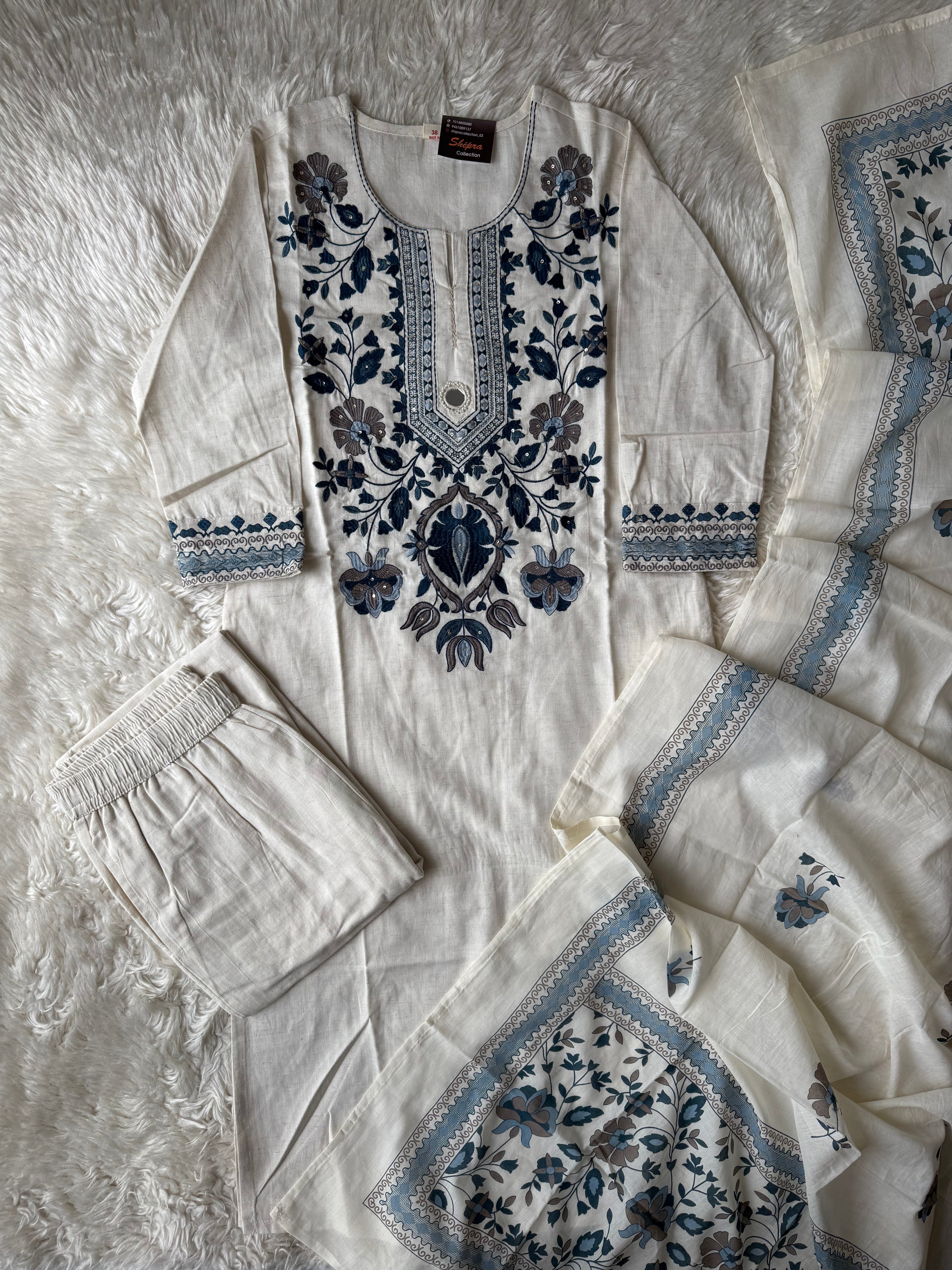 Khadi Cotton Thread Work Set